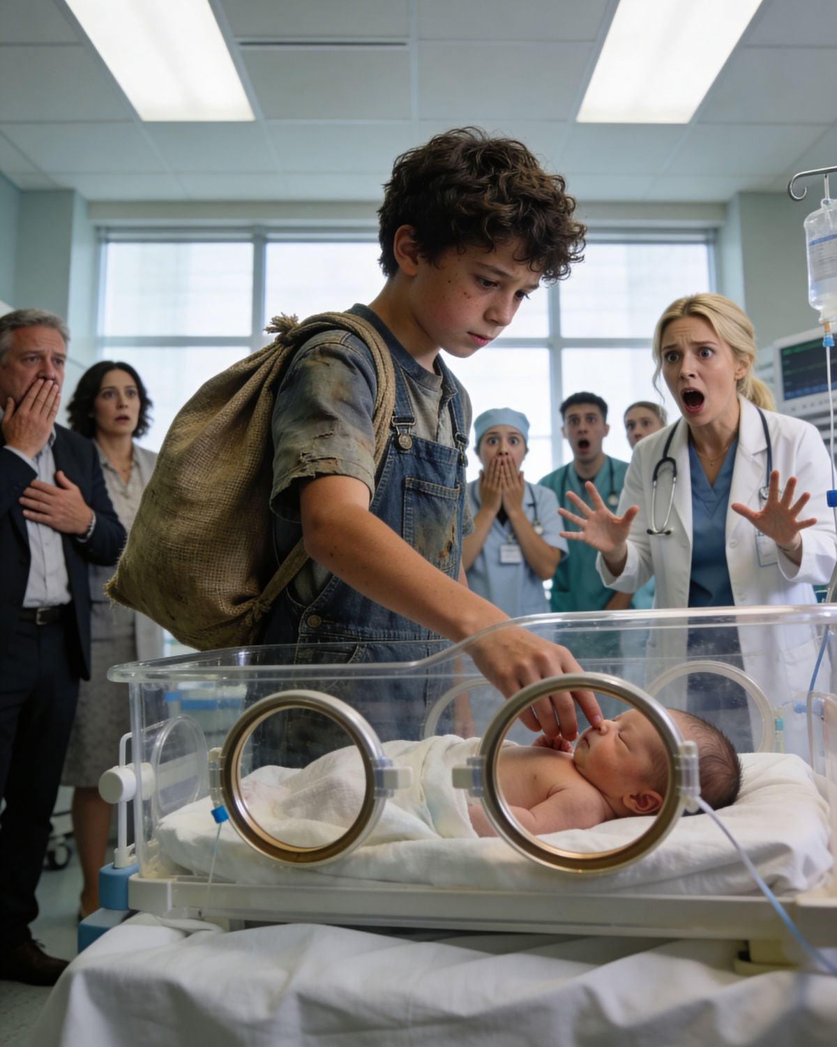 Åtte toppleger ga opp å prøve å redde en milliardærs baby…