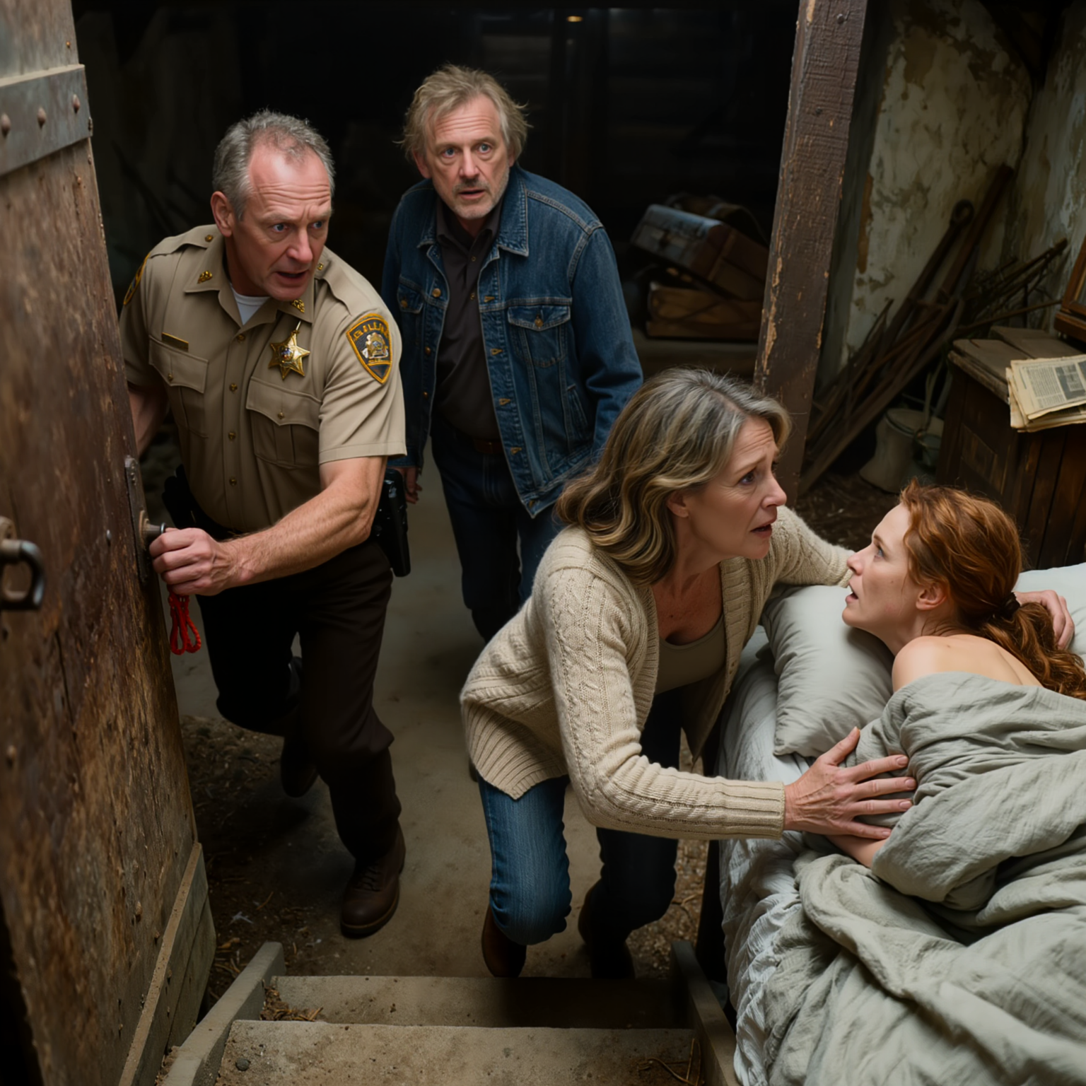 Vävyni unohti puhelimensa kotiini. Sitten ilmestyi viesti hänen äidiltään: “Tule tänne, Janet yritti taas paeta!” Janet oli tyttäreni – ja he olivat kertoneet minulle, että hän kuoli viisi vuotta sitten. Löytömme hänen äitinsä kellarista sai sydämeni pysähtymään. – Uutiset