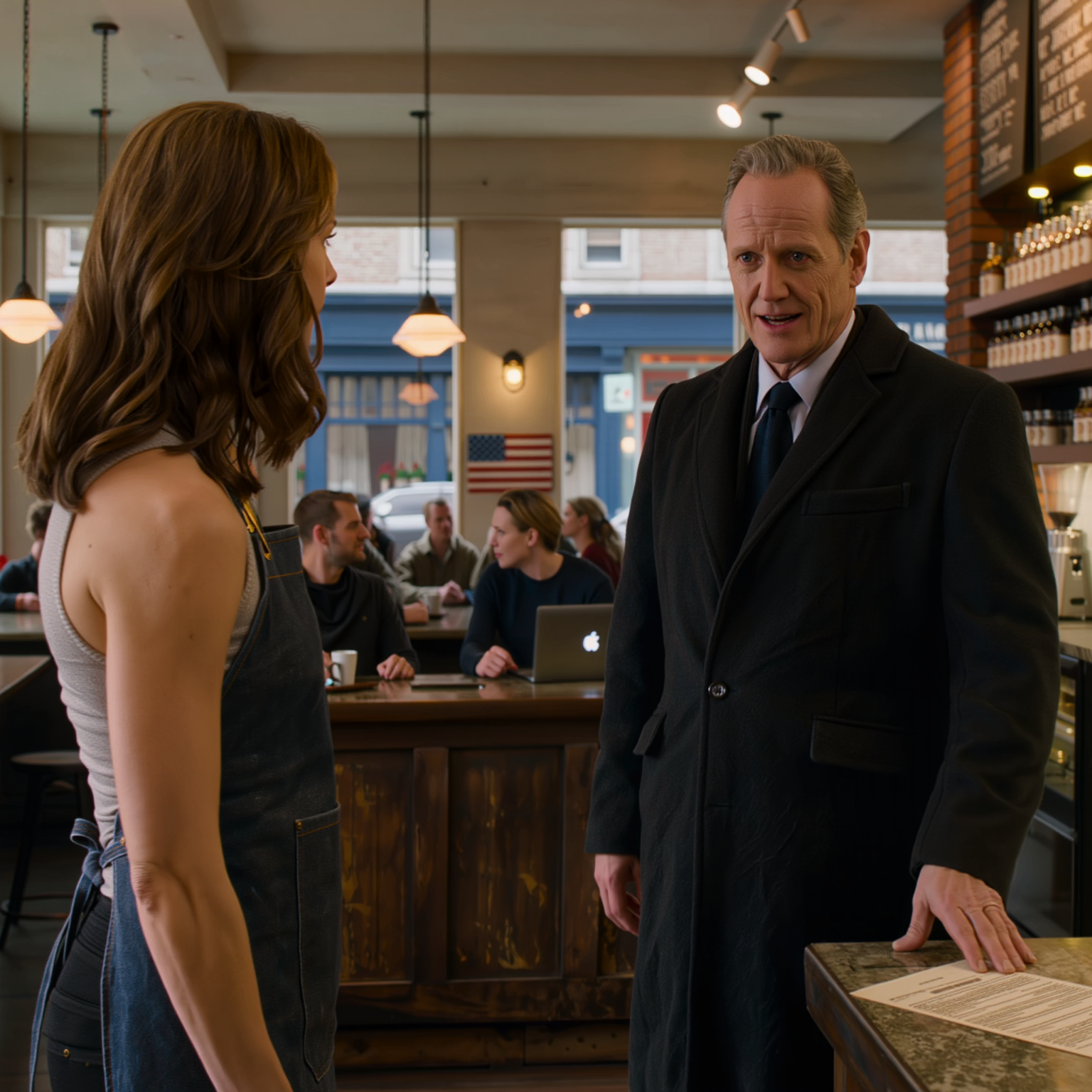 Kohdeltuaan minua kuin muukalaista neljä vuotta, vanhempani kävelivät yhtäkkiä kahvilaani keskellä aamuruuhkaa, hymyilivät asiakkailleni kuin he olisivat olleet oikeita omistajia, lätkäisivät sopimuksen, jossa vaadittiin 15 %:n korkoa, ja uhkasivat soittaa vuokranantajalleni samana iltana – mutta sillä hetkellä, kun rauhallisesti käskin häntä laittamaan laitteen kaiuttimelle, tunnelma kahvilassa muuttui – Uutiset