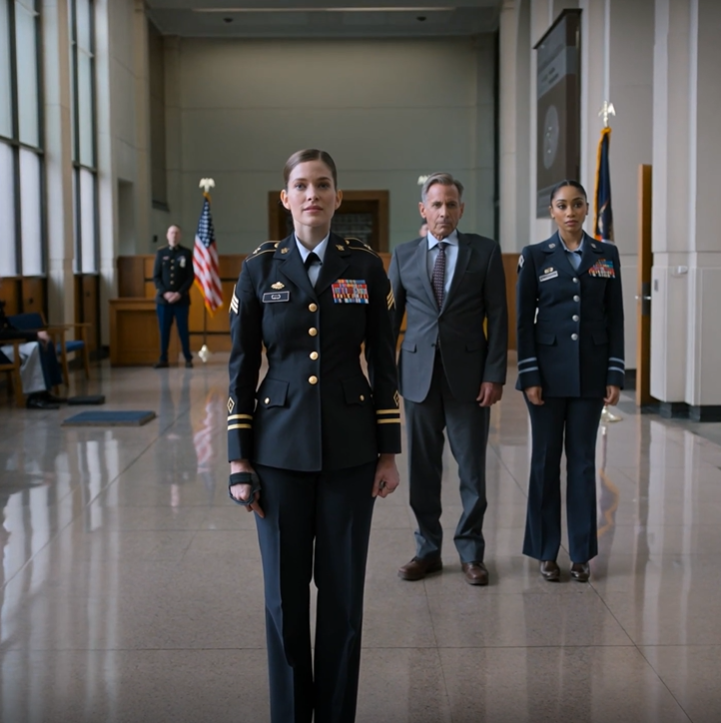 ”Tottele tai menetä urasi”, uhkasi senaattori-isäni. Mutta armeijan lääkäri näki sen, mitä kaikki yrittivät salata – yhtä raporttia myöhemmin siskoni joutui oikeuden eteen, ja isä menetti malttinsa heti oikeudenkäynnin alkaessa. – Uutiset