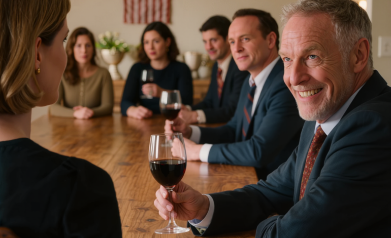 Isäni henkilökohtaisesti järjestämissä 30-vuotissyntymäpäiväjuhlissa sukulaisten, naapureiden ja jopa golfkavereidensa edessä hän nauroi ja sanoi, että tuskin pystyisin maksamaan lounaaseen, joten miten olisin koskaan voinut unelmoida talon ostamisesta – mutta kun laitoin käteni takkini päälle, katsoin suoraan häneen ja puhuin hyvin hiljaa, koko huone liikkui.