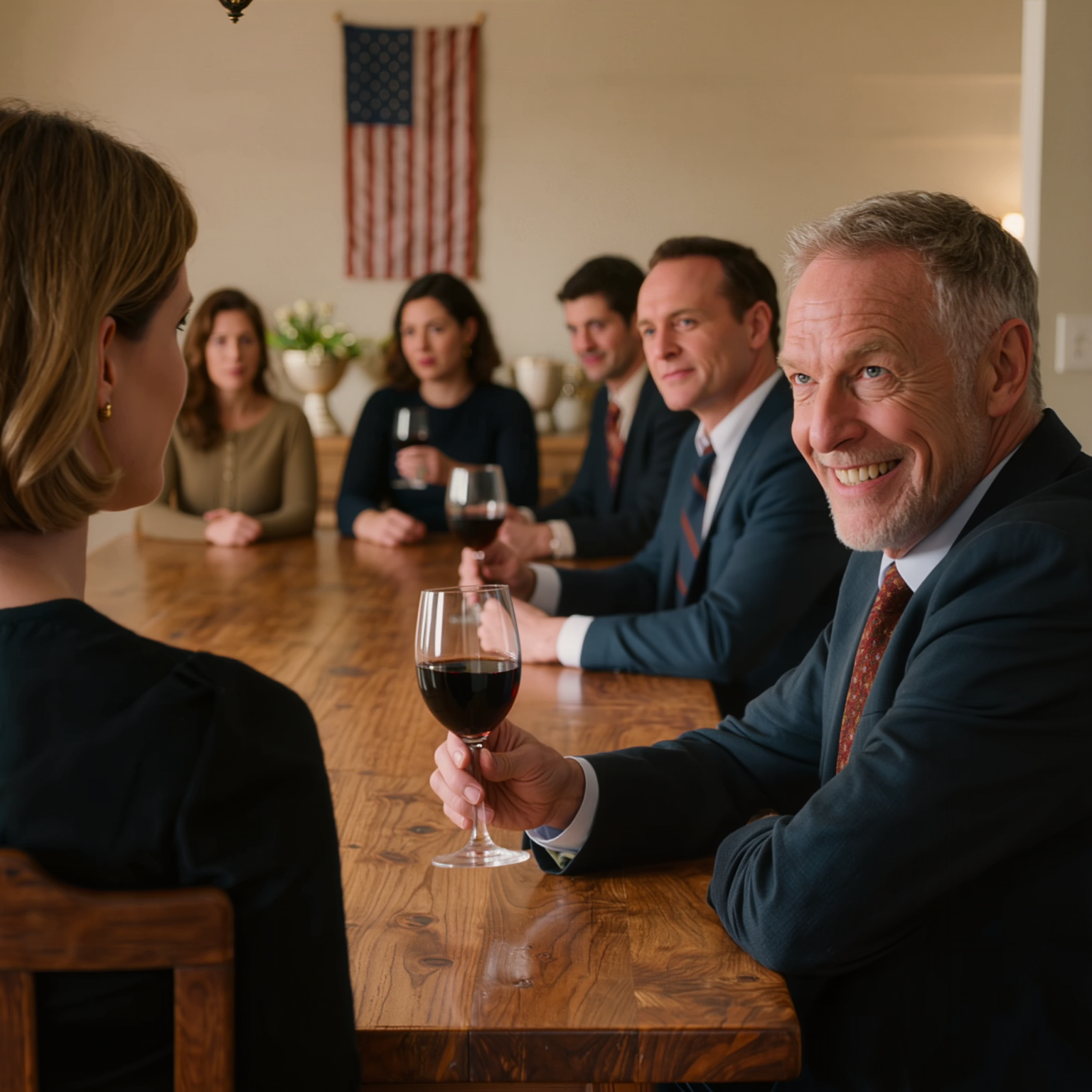 Isäni henkilökohtaisesti järjestämissä 30-vuotissyntymäpäiväjuhlissa sukulaisten, naapureiden ja jopa golfkavereidensa edessä hän nauroi ja sanoi, että tuskin pystyisin maksamaan lounaaseen, joten miten olisin koskaan voinut unelmoida talon ostamisesta – mutta kun laitoin käteni takkini päälle, katsoin suoraan häneen ja puhuin hyvin hiljaa, koko huone liikkui.