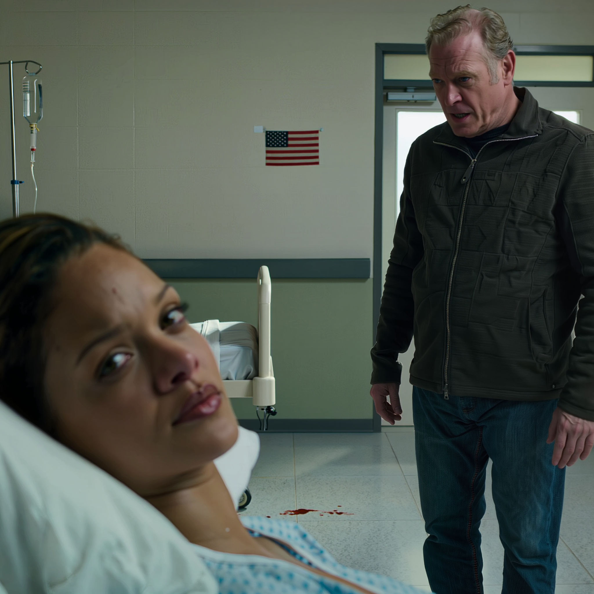 ”Tämä talo ei ruoki ihmisiä, jotka vain makaavat siinä!” isäpuoleni huusi päin naamaa, kun en ollut edes päässyt yli kolmatta päivää hätäleikkauksen jälkeen; olin tuskin ehtinyt sanoa, etten voisi vielä palata töihin, kun hänen keilailukehänsä välähti, äitini jähmettyi, hoitajia ryntäsi sisään käytävän päästä, ja poliisin saapuessa mies, joka oli juuri haukkunut kuin kuningas omassa talossaan, ei pystynyt edes pidättelemään ilmettään.