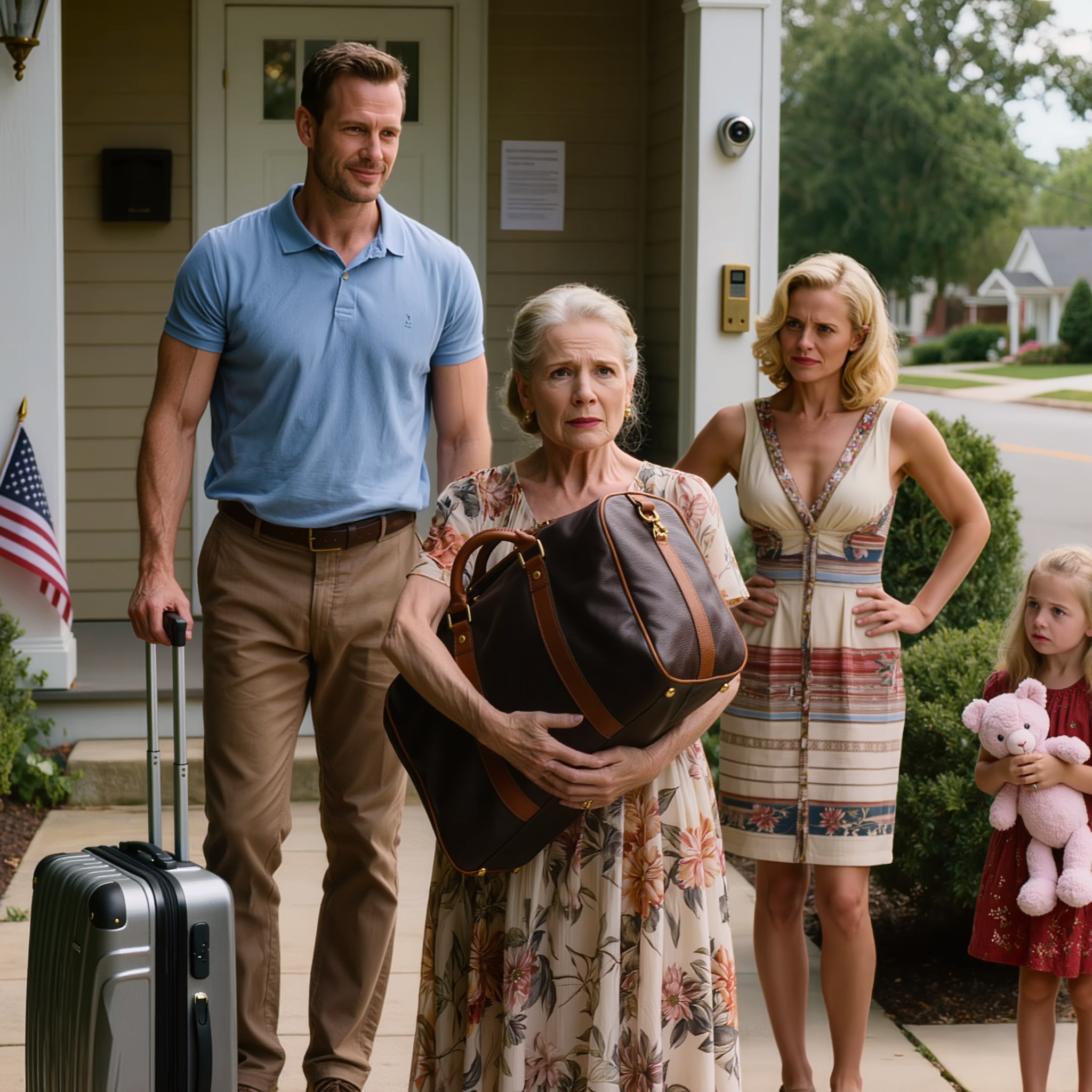 Den morgenen sendte sønnen min meg en melding: «Planene endret seg — du skal tross alt ikke på dette cruiset. Min kone vil bare ha familien sin der.” Dagen etter tok jeg noen egne avgjørelser, solgte huset og dro stille fra byen. Da de kom tilbake, huset… – Nyheter