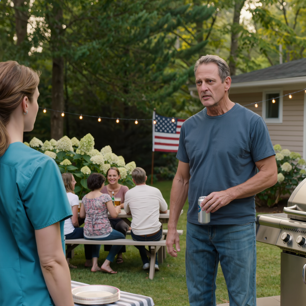 Pihan grillijuhlat Maple Lanella, isäni takana leijui upouuden Weberin savu. Hänen kuudes Budweiserinsa sai hänet nauramaan: “Tiesithän, että olit vahinko, eikö niin? Halusin vain pojan.” Kolmekymmentäyksi päätä rävähti minua kohti, ja täti Carol pudotti paperilautasensa. Olen tehohoitaja, ääneni edelleen tylsä. Nostin äitini käsin kirjoitetun kirjekuoren ylös ja kysyin: “Haluatko kuulla totuuden?” Hänen kasvonsa tyhjentyivät. – Uutiset