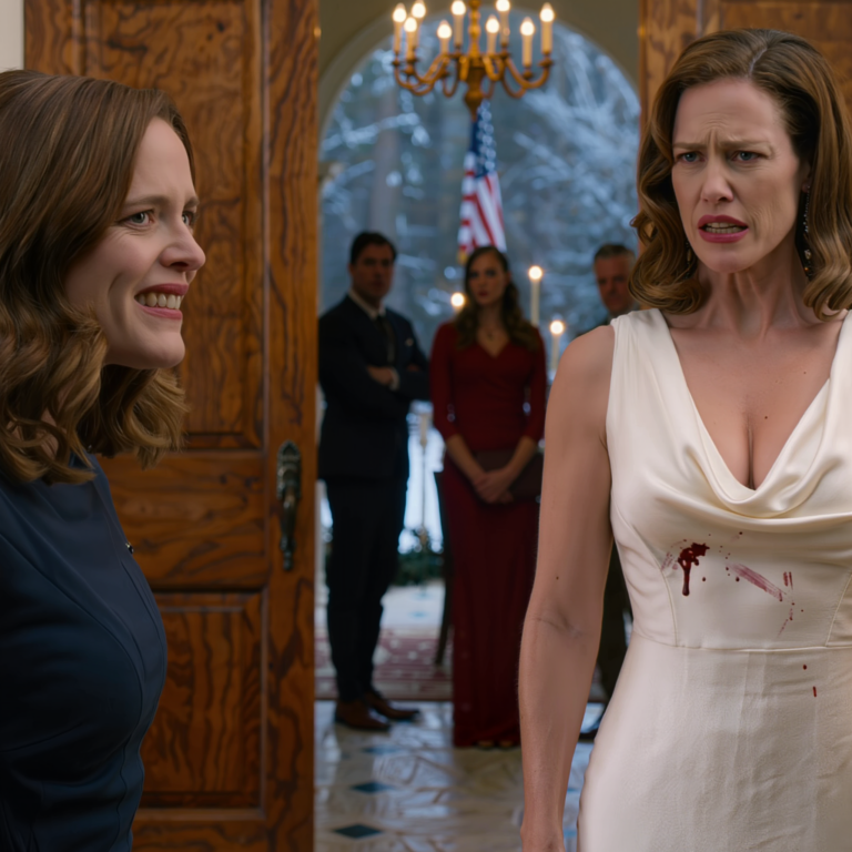 Hamptonsin joulugaalassa viiniä läikkyi vahingossa siskoni mekon päälle, hän läimäytti minua 50 vieraan edessä ja huusi: “25 000 dollarin mekkoni on pilalla!”; isäni jopa heitti oven auki lumeen ja sanoi kylmästi: “Pyydä anteeksi siskoltasi tai häivy täältä.” Lähdin sanomatta sanaakaan… mutta tasan kello 8.00 seuraavana aamuna koko perheeni yhtäkkiä lakkasi olemasta niin rauhallinen – Uutiset