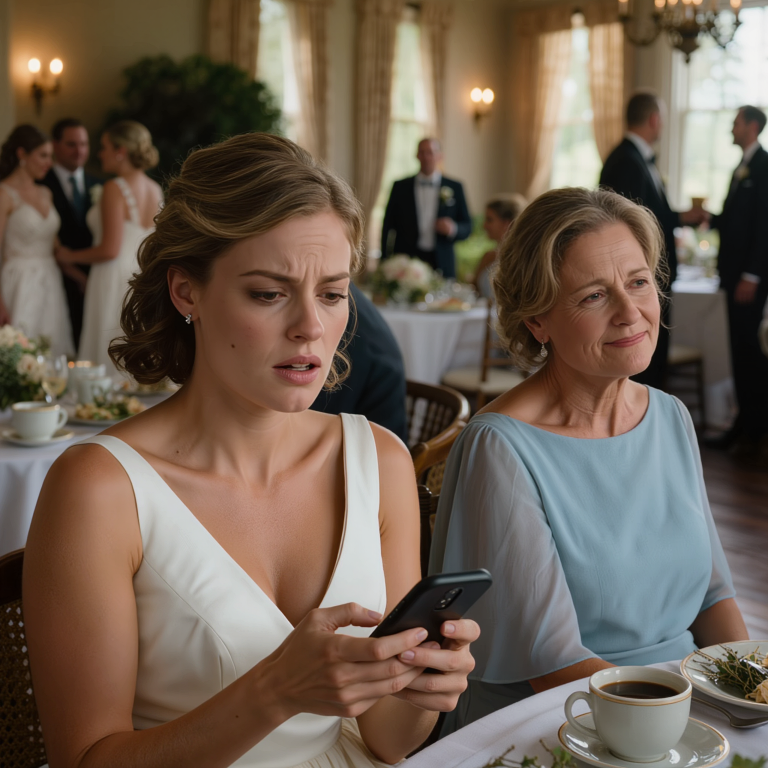 Siskoni häiden jälkeen avasin pankkisovellukseni ja näin tilini tyhjentyneenä, jokaisen taloni käsirahan dollarin menneen. Äitini vain hymyili ja sanoi: “Olet nuori, ansaitset sen takaisin”, joten laskin haarukan alas ja vastasin: “Sitten olen varma, ettet välitä siitä, mitä seuraavaksi tapahtuu”, ja juuri kun hän nauroi, puhelimeni soi – ja tällä kertaa henkilö toisessa päässä ei soittanut käskeäkseen minua rauhoittumaan – Uutiset