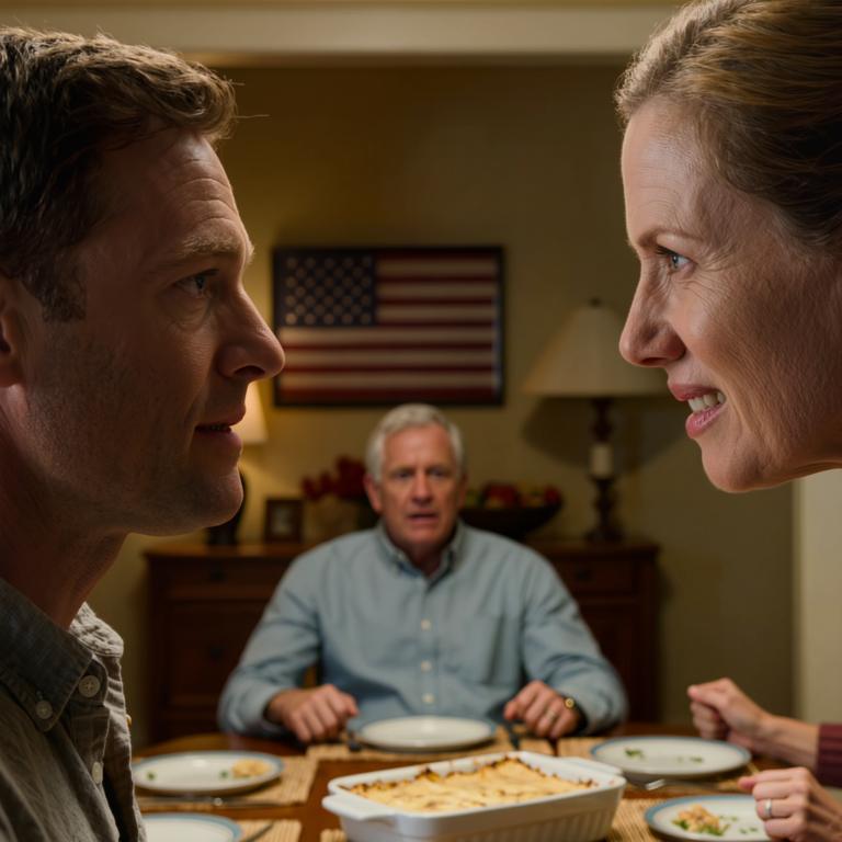 At dinner in the apartment next to the dry cleaner, my son suddenly asked, “Dad, why are you still living here? What happened to the house on Sycamore I renovated for you?” I froze because no one had ever handed me any keys, and when he turned to call his wife at book club, the silence on the other end stretched so long that the whole kitchen understood a secret had been buried for far too long. – News