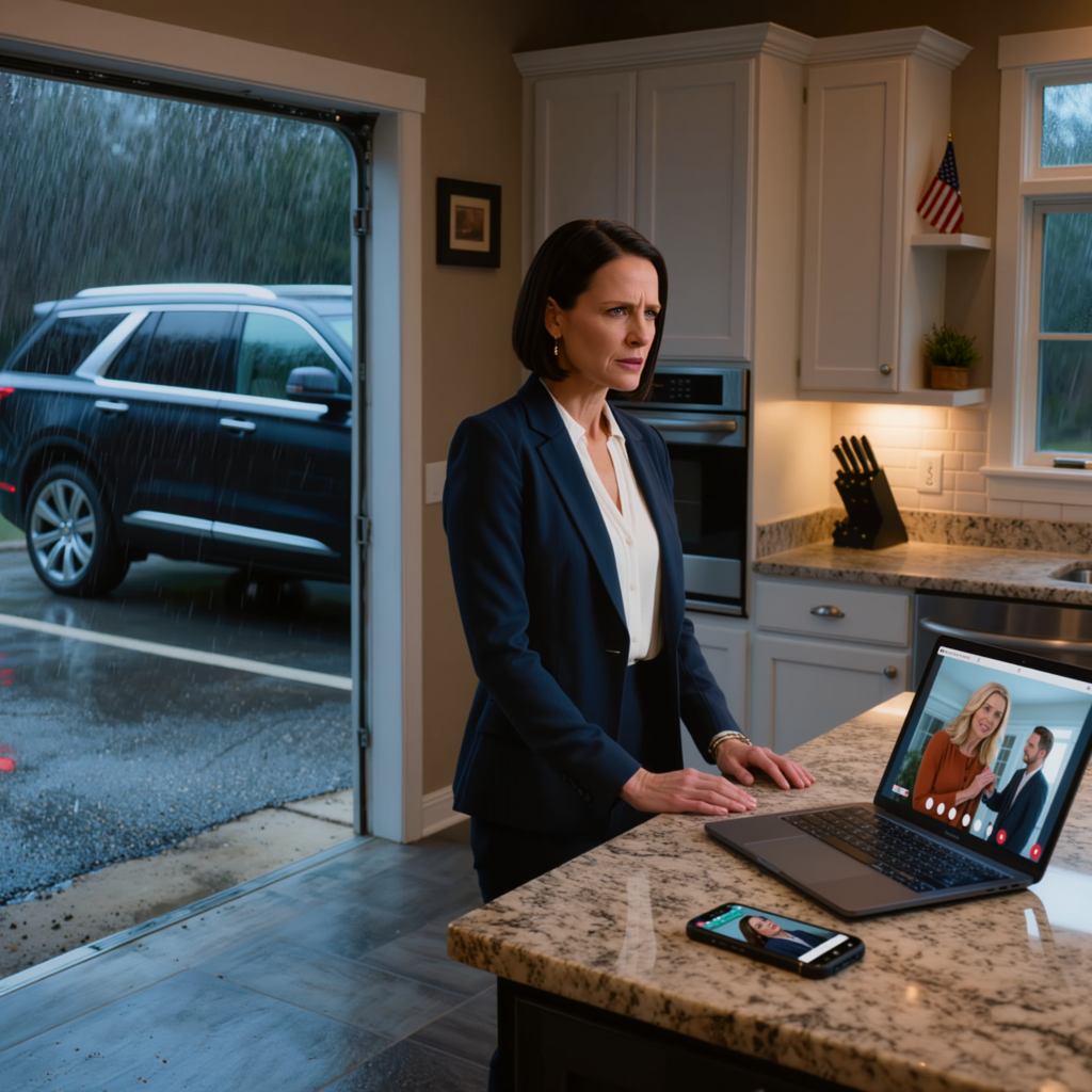 Tulin kotiin Dallasin työmatkalta lähellä puoltayötä ja huomasin autotallin olevan täysin tyhjä, täysin maksetun Audi RSQ8:ni poissa. Kun tarkistin kamerat, näin vanhempieni ottavan salaa avaimen kassakaapistani ja antavan sen kultaseni veljelle. Kun vaadin autoa takaisin, äitini sanoi vain rauhallisesti: “Perheen yhteistä, se on vain auto” – muutamaa tuntia myöhemmin, I-95-tiellä, tuo ilta ei enää ollut hänen juhlaillallinen – Uutiset