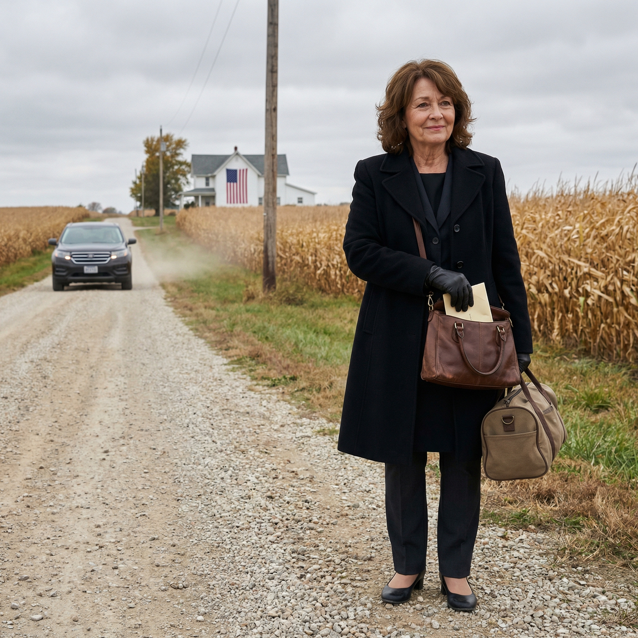 Kun olimme saattaneet mieheni haudan lepoon, poikani ajoi minut hiljaiselle kadulle kaupungin ulkopuolelle ja sanoi: “Tästä sinä lähdet. Talo ja yritys ovat nyt minun.” Seisoin pölyssä laukkuani puristaen, kun hän ajoi pois katsomatta taakseen. Ei puhelinta. Ei käteistä. Ja silloin tajusin – en ollut yksin. Olin vapaa… mutta hänellä ei ollut aavistustakaan, mitä olin saanut aikaan ennen hänen isänsä kuolemaa… – Uutiset