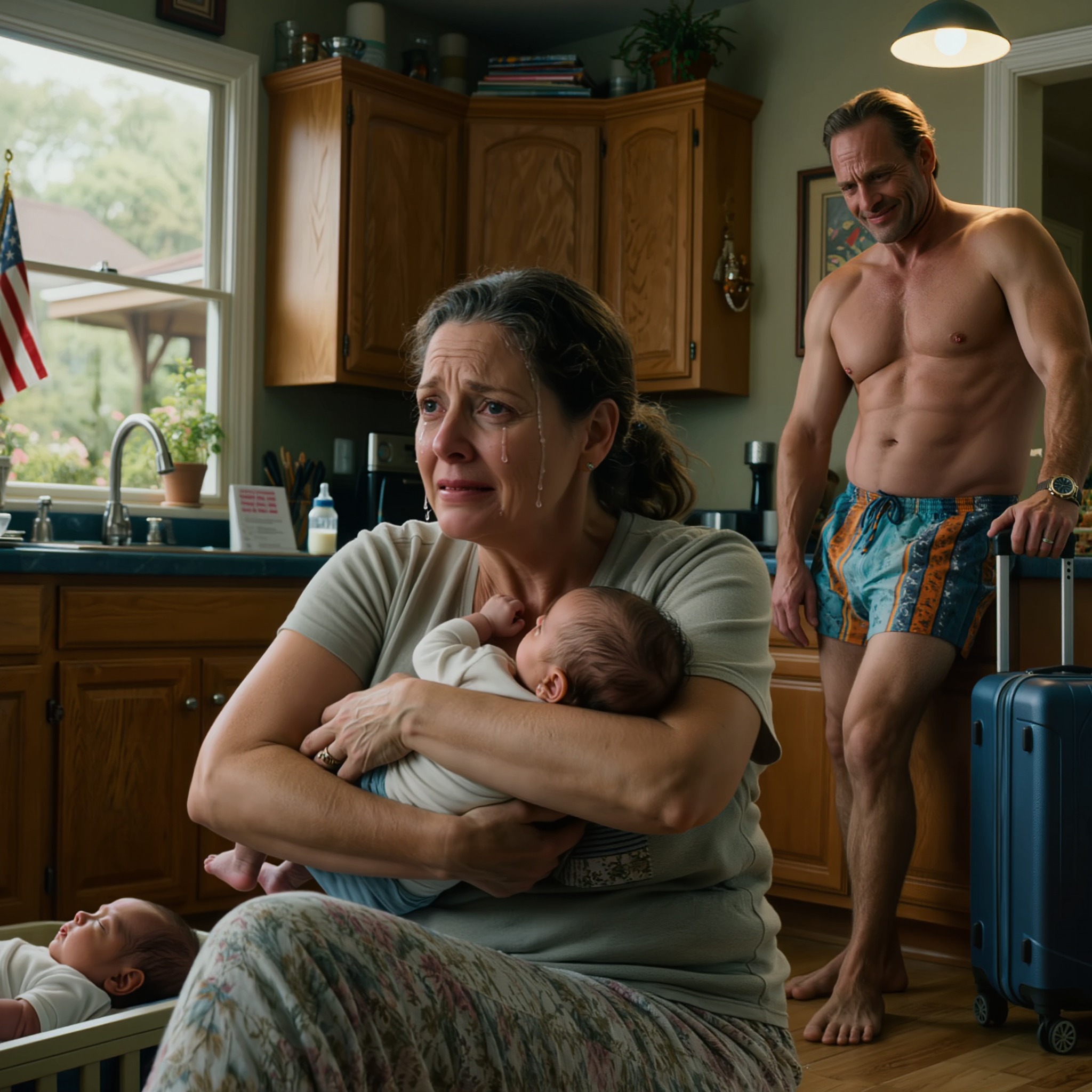 Mannen min lot meg være alene med våre nyfødte tvillinger for å «finne seg selv». Han sa: «Disse babyene er for bråkete — jeg trenger plass,» før han fløy til Europa med vennene sine i en måned, og lot meg ta meg av våre tvillinger alene. Og da han endelig kom tilbake, ble han målløs da han så hvor mye alt hadde forandret seg. – Nyheter