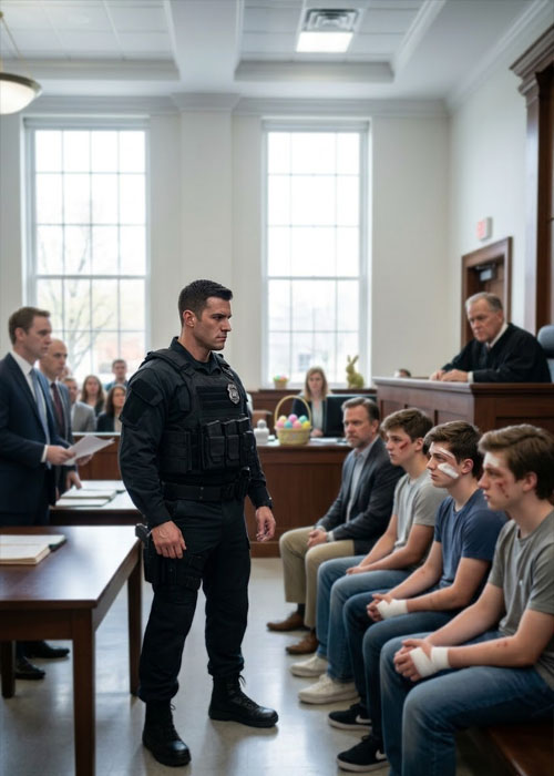 JEG VAR MARINE-SNIPER I 15 ÅR. SØNNEN MIN BLE DRATT INN PÅ ET BAD AV FEM ELDRE OG MERKET MED ET OPPVARMET BELTESPENNE. REKTOREN KALTE DET «EN INNVIELSESTRADISJON». JEG SA: «SØNNEN MIN HAR EN TREDJEGRADSFORBRENNING.» HAN SA: «FORELDRENE DERES SITTER I SKOLESTYRET. HENDENE MINE ER BUNDET.” JEG SA: «MINE ER DET IKKE.» INNEN 10 DAGER VAR ALLE DE FEM ELDRE INNLAGT PÅ SYKEHUSET. DERES RIKE FEDRE PRØVDE Å SAKSØKE MEG. DOMMEREN LESTE SAKEN MIN OG SA: «ER DU SIKKER PÅ AT DU VIL FORTSETTE?» – NYHETER