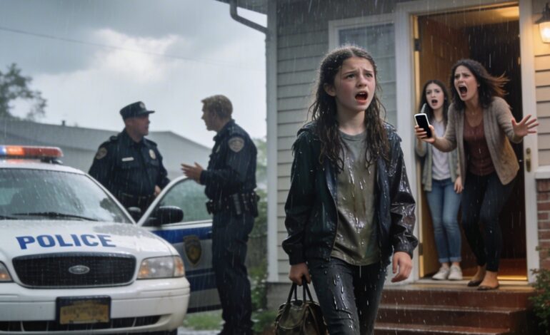 Da jeg var 13, sparket mamma meg ut i en storm—to timer senere ringte politiet panikkslagen – nyheter