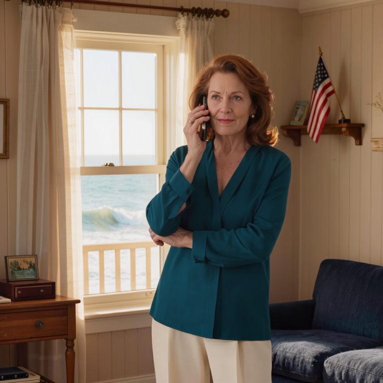 ”Huomenna lähdemme. Rantahuvilasi on jo myyty. Näkemiin!” tyttäreni huusi ja sanoi. Nauroin ja vastasin: ”Mutta unohdit yhden asian. Se talo, jonka myit, oli itse asiassa…”