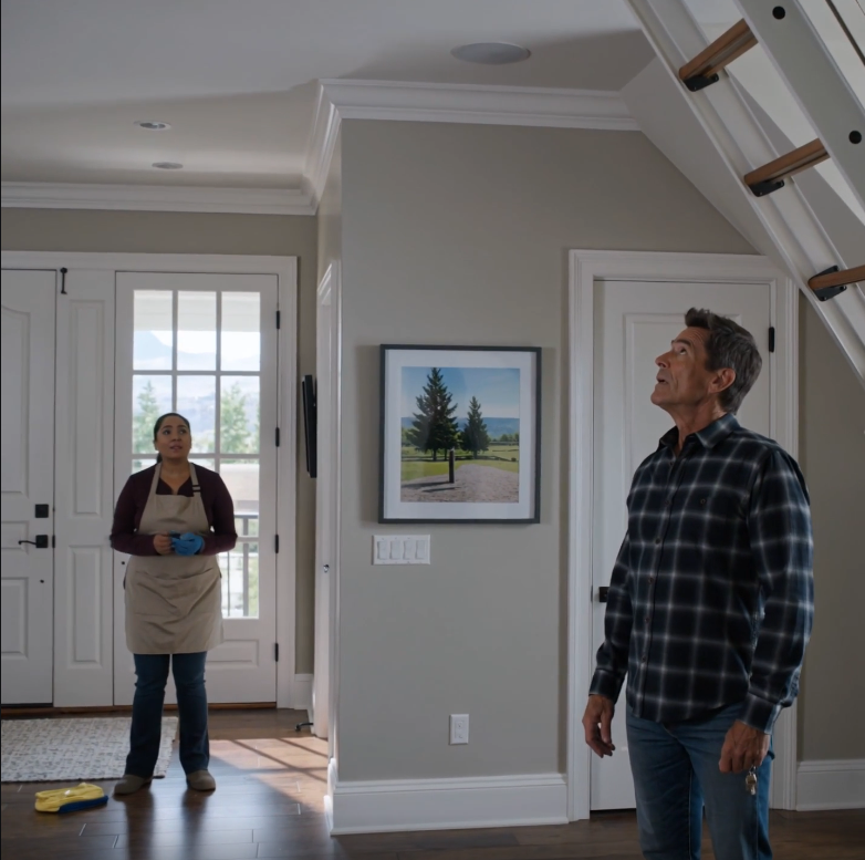 Mens sønnen og svigerdatteren min var på ferie, hyret jeg en rengjøringshjelp til å hjelpe med huset. Mindre enn en time senere ringte hun meg med skjelvende stemme. «Herre, det er noen som gråter på loftet. Det er ikke TV-en.» Jeg løp bort, i den tro at det måtte være en feil, men i det øyeblikket jeg dro ned loftstigen, innså jeg at de hadde gjemt noe i det huset som aldri var ment å bli funnet. – Nyheter