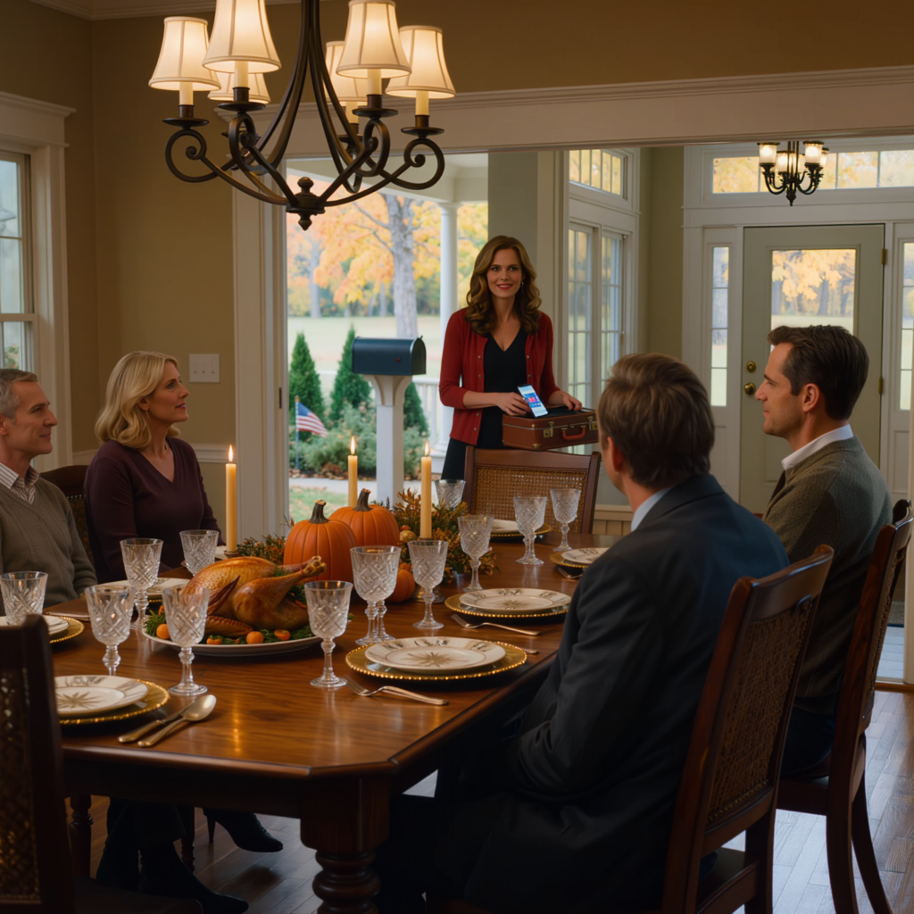 Lounaan aikana äitini käski minun lähteä ja “lopettaa perheestä riippuvaisuuden”. Pakkasin hiljaa – ja tein sitten selväksi, että hiljainen tukeni loppuisi tästä lähtien. Hänen kasvonsa pysähtyivät.