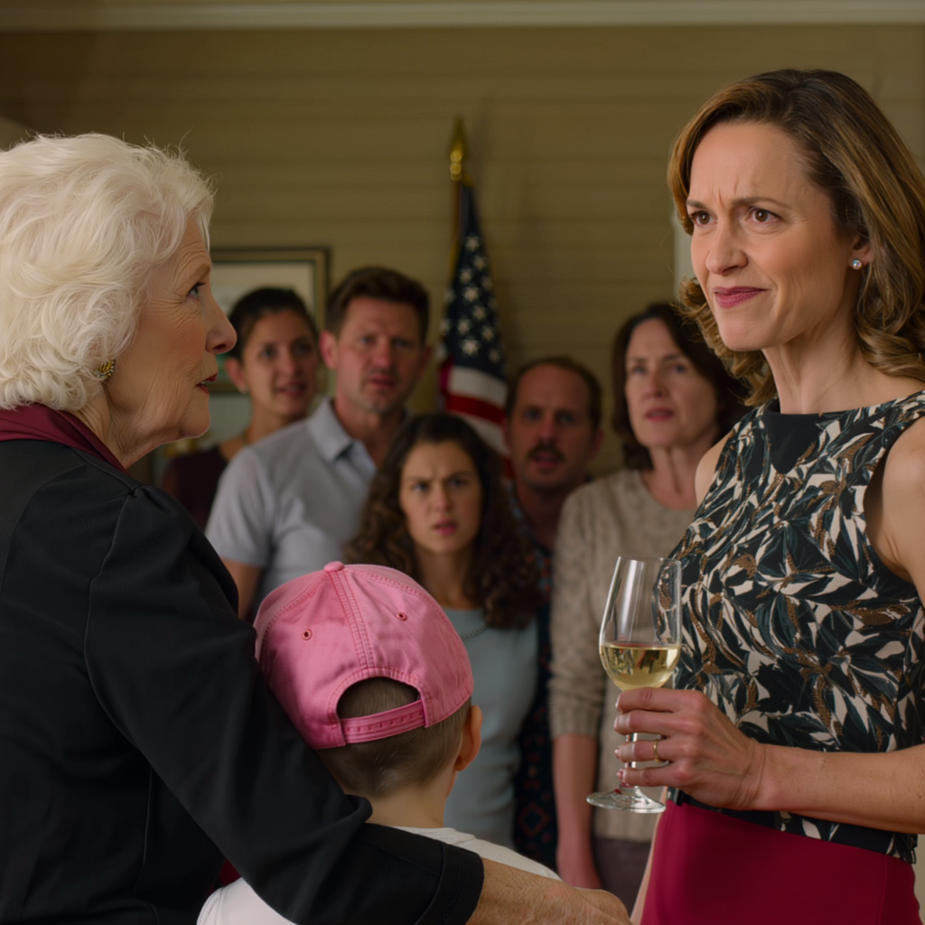 Ohiossa pidetyissä perheen syntymäpäiväjuhlissa minua kylmäsi, kun näin kuusivuotiaan tyttärentyttäreni pitävän pinkkiä myssyä ajellun päänsä päällä. Miniäni jopa nosti lasinsa ja nauroi, että se oli vain vitsi. Nostin lapsen heti syliin ja lähdin pois, kun poikani huusi, että ylireagoin. Seuraavana aamuna hän seisoi ovellani ääni vapisten, kun hän aneli minua lopettamaan tämän pidemmälle. – Uutiset