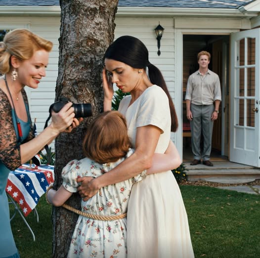 Kun olimme appivanhempieni luona, kälyni vei nelivuotiaan tyttäreni ulos ja sanoi: “Minun täytyy kokeilla jotain hauskaa!” Hetken kuluttua kuulin huutoja. Kun kiiruhdin ulos tarkistamaan, tyttäreni oli sidottu hunajaan kastuneeseen puuhun, ja ampiaiset parveilivat hänen kehossaan ja pistivät häntä. Kälyni nauhoitti sitä nauraen: “Haluan nähdä, miten ampiaiset käyttäytyvät ja kuinka kauan hän selviää tästä!” Kun yritin tarttua tyttäreeni ja vapauttaa hänet, anoppini tarttui minua hiuksista ja sai minut kaatumaan maahan sanoen: “Anna tyttäreni pitää hauskaa – etkö näe, että hän on niin onnellinen tehdessään tätä?” Katsoin miestäni epätoivoisesti, mutta hän vain kohautti olkapäitään ja sanoi: “Anna heidän lopettaa!” Työnsin kaikki sivuun kaikin voimin, avasin puremien peittämän tyttäreni ja kiidätin hänet sairaalaan. Se, mitä tein seuraavaksi, raunioitti heidän elämänsä.