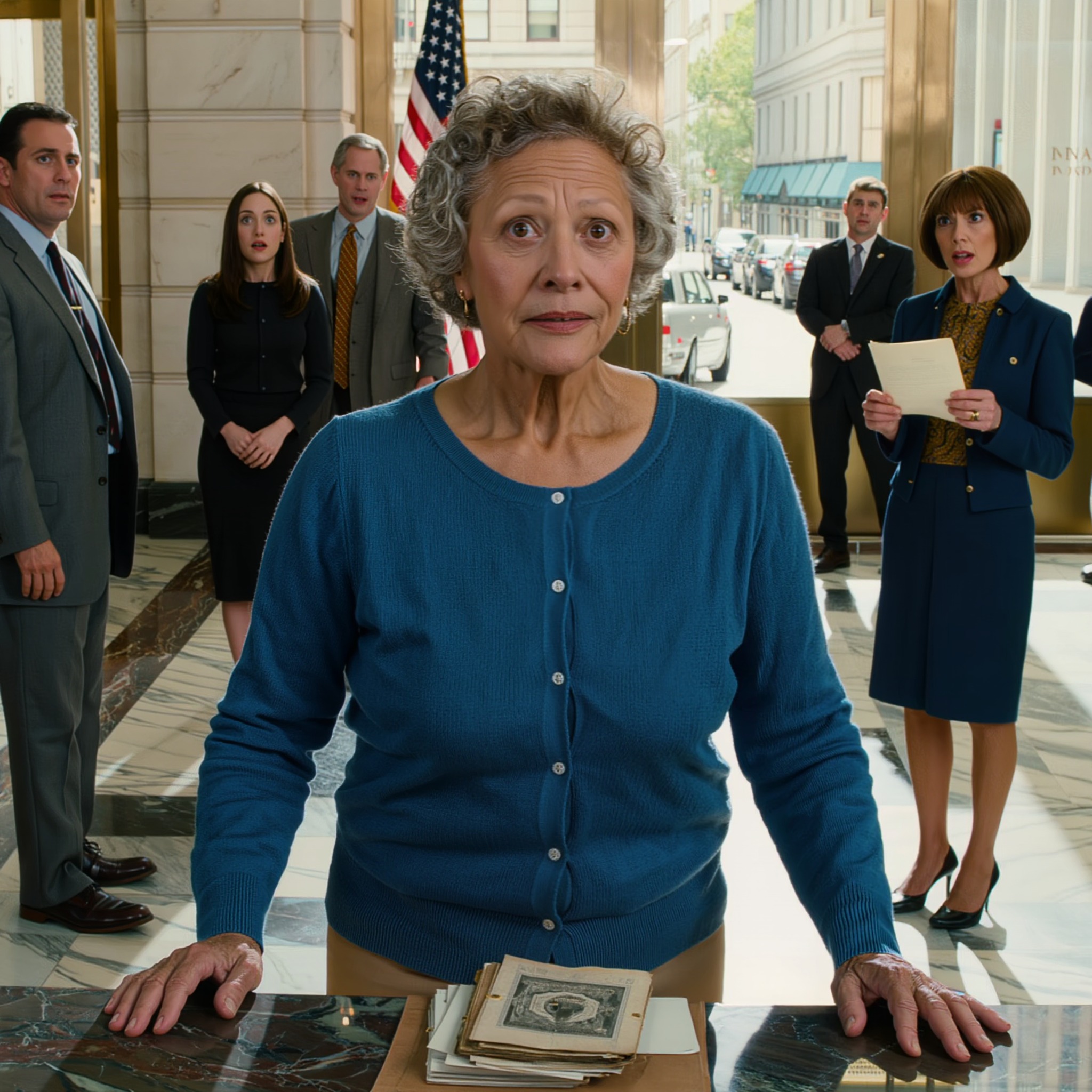 Tyttäreni häissä annoin hänelle vanhan pankkikirjan. Tyttäreni heitti sen suihkulähteeseen: “Onko tässä vain muutama irtonainen seteli, äiti?” Hänen varakas miehensä virnisti ja lisäsi: “Äitisi on joka tapauksessa vain siivooja.” Kävelin ulos. Seuraavana aamuna menin pankkiin. Kassavirkailija kalpeni: “Rouva… älkää lähtekö.” – Uutiset