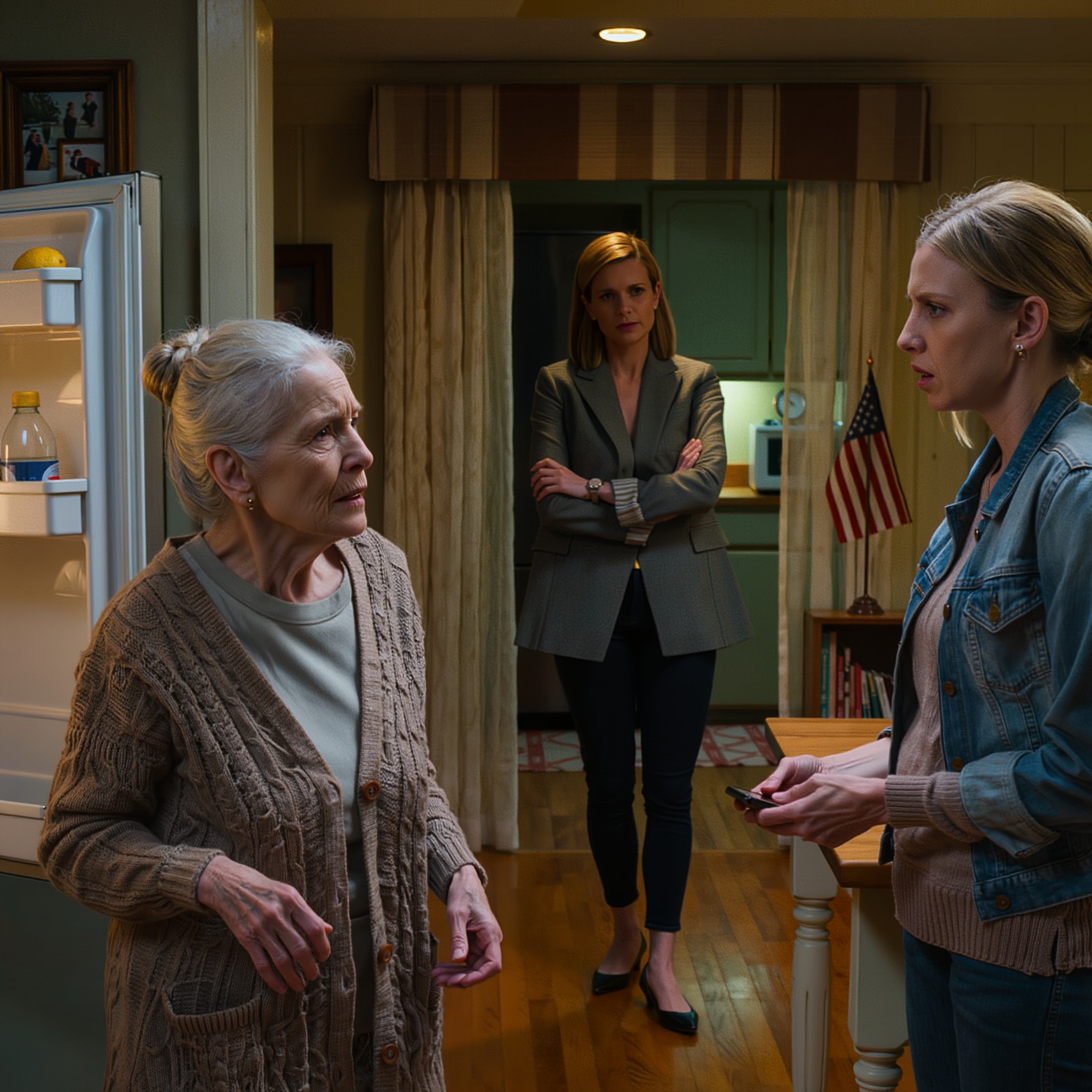 Tyttäreni löysi minut istumasta pimeässä ilman ruokaa, vaikka saan 10 000 dollaria kuukaudessa. Kun miniäni sanoi hallitsevansa jokaista dollaria, tyttäreni otti korvakorunsa pois ja teki MITÄ TEKISI – Uutiset