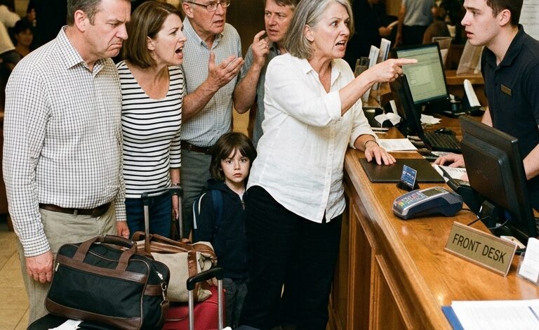 Kahdeksan vuoden “unohdetun” ja sanotun jälkeen, ettei minulle ollut tilaa, ostin rantakohteen ja täytin hiljaisesti jokaisen sviitin kuukausia etukäteen. Kun äitini yhtäkkiä soitti innoissaan voidessaan tuoda koko perheen sinne ilmaiseksi, pidin ääneni rauhallisena ja kerroin hänelle, että kaikki oli varattu. Aivan kuten hänen talossaan, minunkin talossani ei ollut tilaa.