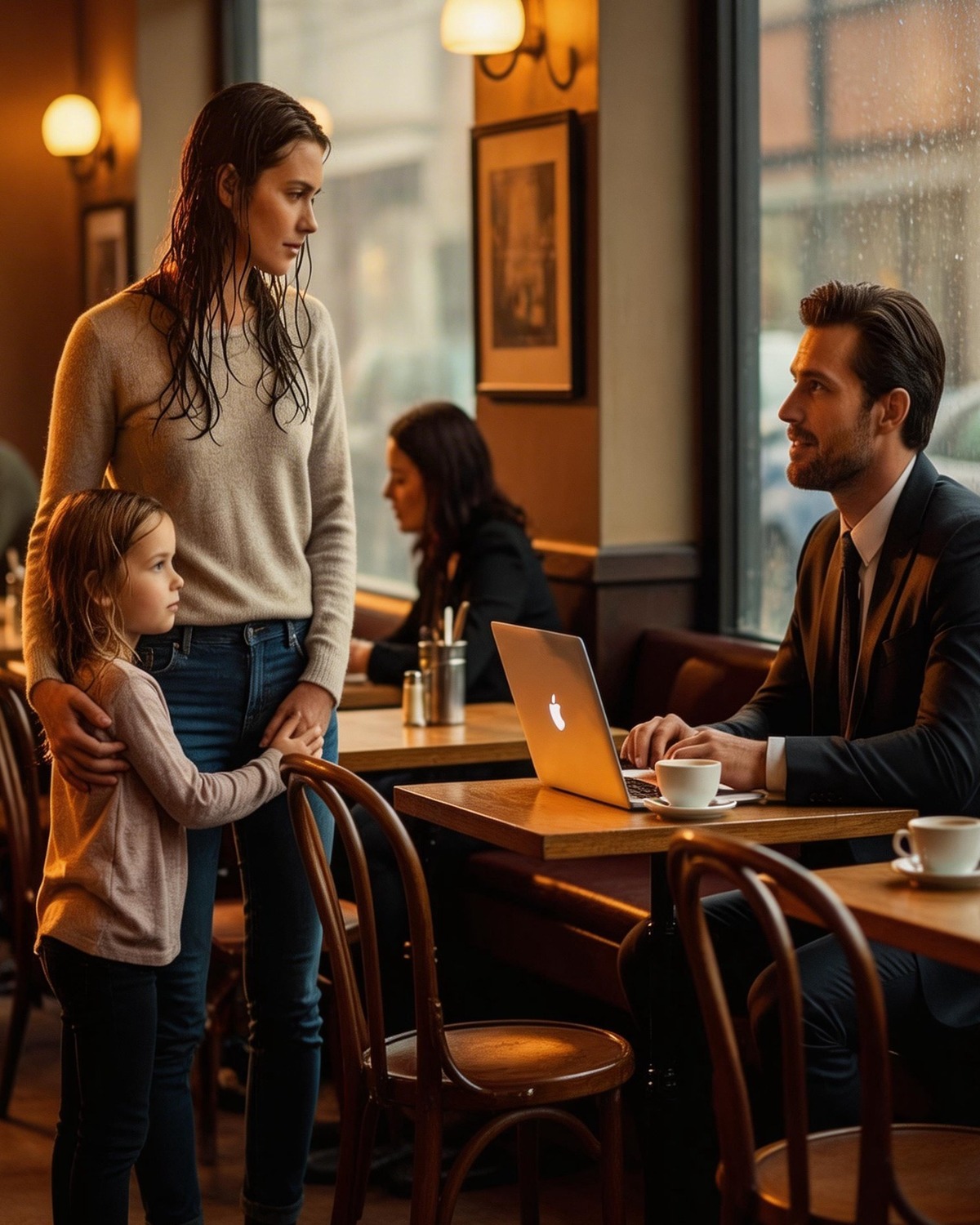 “Voinko jakaa tämän pöydän?” kysyi yksinhuoltajaäiti — “Vain jos maksan laskun”, sanoi miljardööripomo – Uutiset