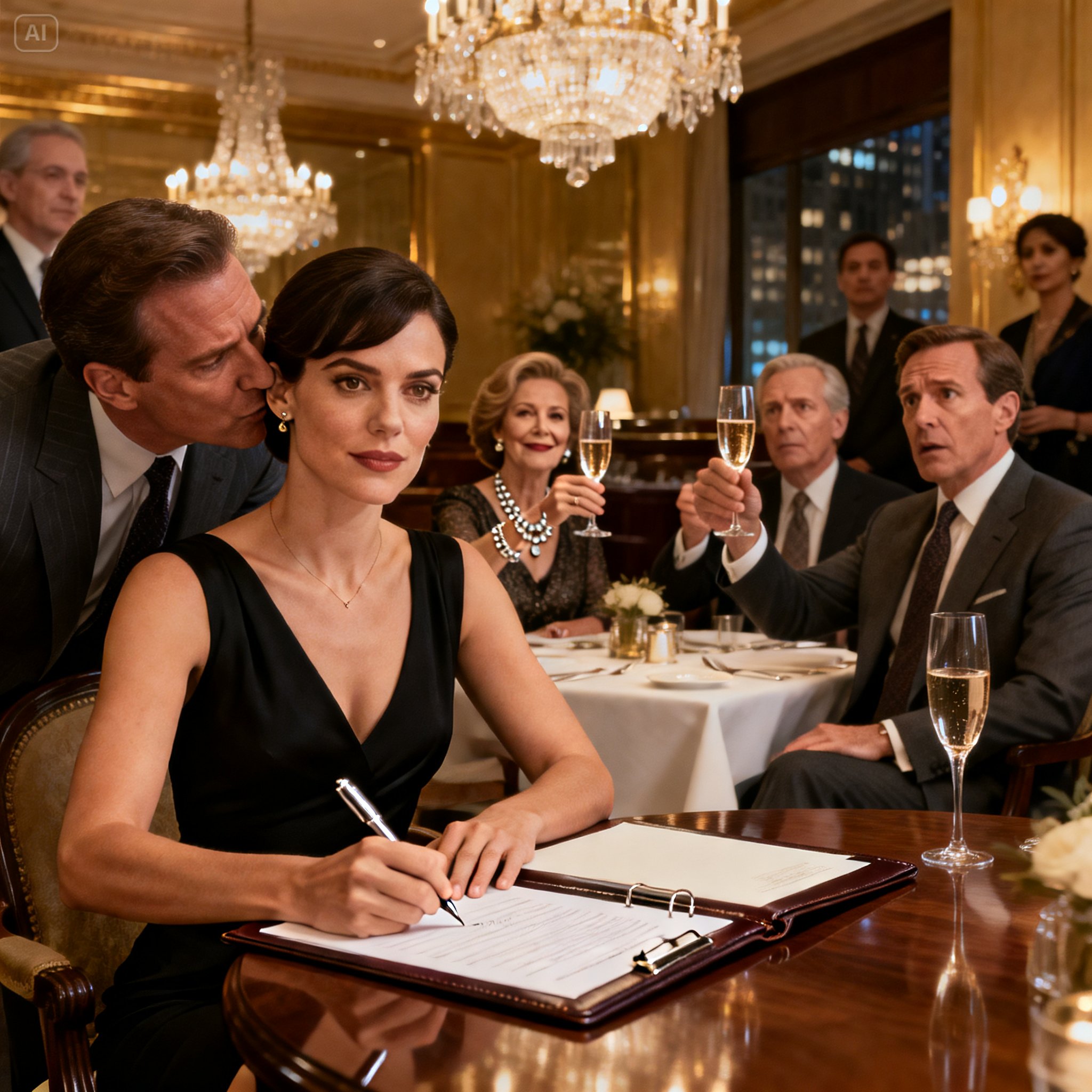 En koskaan korjannut mieheni perhettä, kun he olettivat, että menin naimisiin hänen kanssaan rahan takia. He kutsuvat minua edelleen “kullankaivajaksi” selän takana. Joten kun he vaativat avioliiton pidennystä ennen viidettä hääpäiväämme – suojellakseen “heidän” 10 miljoonan dollarin omaisuuttaan – allekirjoitin sen lukematta. He järjestivät juhlaillallisen ja olivat juuri nostamassa maljaa, kun asianajajani kuiskasi jotain 312 miljoonan dollarin rahastostani.