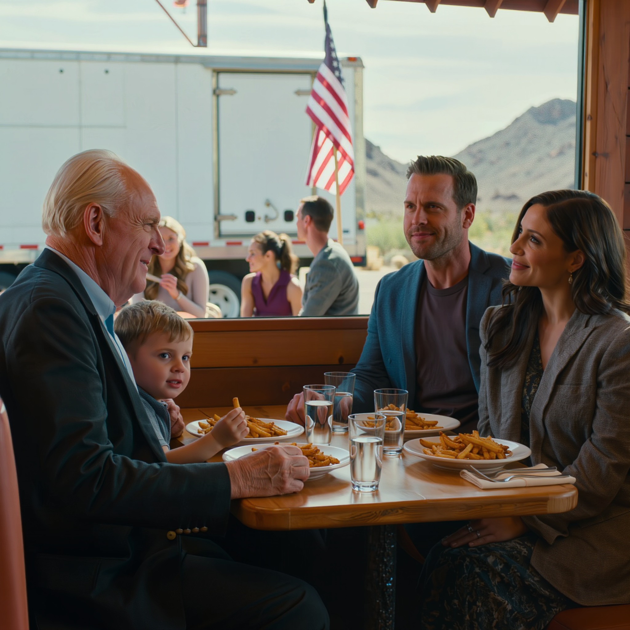 Kun olin lounaalla tyttäreni ravintolassa, naapurini soitti ja kysyi: “Miksi siellä on…” – Uutiset