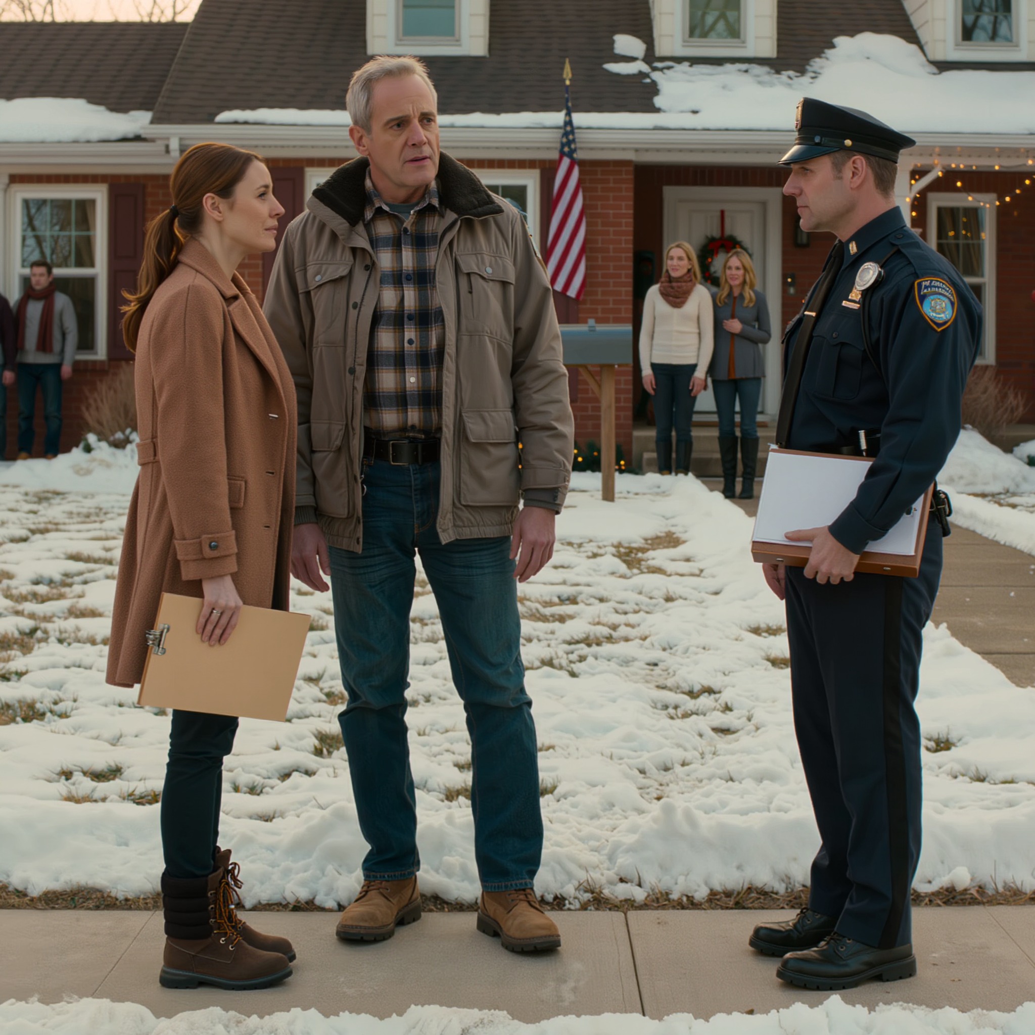 Isä nousi seisomaan ja sanoi lujasti: ”Sinun pitäisi lähteä nyt. Laskujen maksaminen ei tarkoita, että sinun täytyy tehdä kaikki tämän perheen puolesta.” Äiti sanoi hiljaa: ”Älä vertaa itseäsi siskoosi.” Hymyilin: ”Sitten voit hoitaa omat laskusi.” Seuraavana aamuna isä otti yhteyttä viranomaisiin minusta. Kun poliisi näki tiedostot, hän kääntyi isän puoleen ja sanoi neljä sanaa – Uutiset