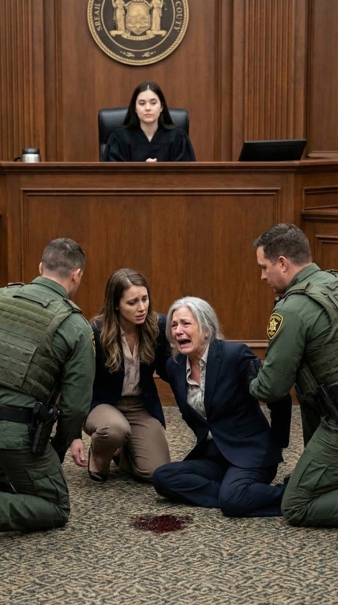 En koskaan kertonut vanhemmilleni olevani liittovaltion tuomari. Heille olin edelleen “koulun keskeyttäjä”, kun taas siskoni oli kultainen lapsi. Sitten hän otti autoni ja teki pako-onnettomuuden. Äitini tarttui minua olkapäistä ja huusi: “Sinulla ei ole kuitenkaan tulevaisuutta! Sano, että ajoit!” Pysyin rauhallisena ja kysyin siskoltani hiljaa: “Aiheutitko sinä onnettomuuden ja pakenitko?” Hän tiuskaisi: “Kyllä, tein. Kuka sinua uskoisi? Näytät rikolliselta.” Se riitti. Otin puhelimeni esiin. “Avatkaa oikeussali”, sanoin. “Minulla on todisteet.”