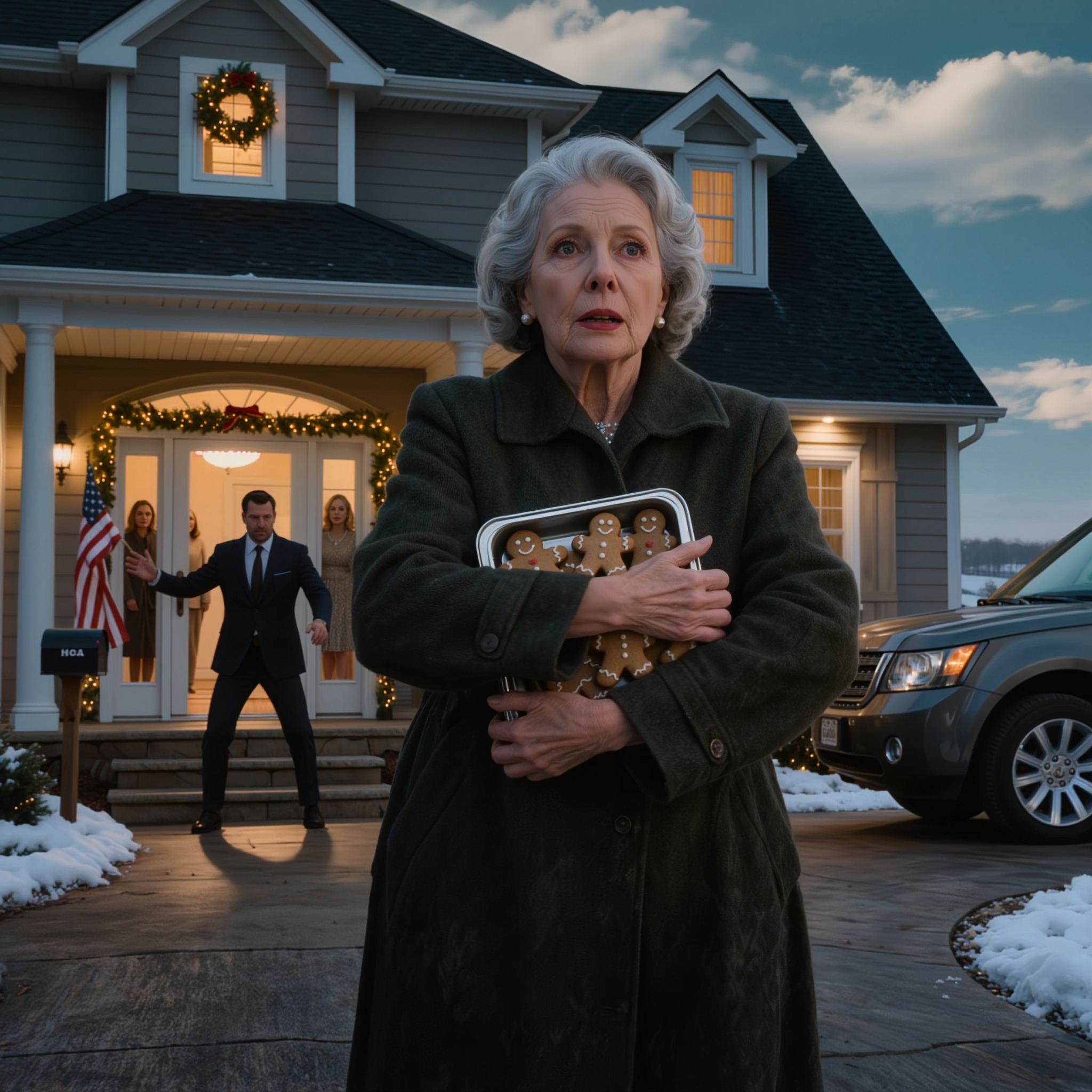 Poikani sanoi, etten ollut tervetullut hänen jouluaterialle, koska hänen vaimonsa varakas perhe tuntisi olonsa epämukavaksi kaltaiseni ihmisen seurassa. Istuessani kahvilassa käytin viimeiset 10 dollariani ostaakseni kahvin ulkona olevalle naiselle, joka tärisi kylmyydestä. Kun hän käveli pois, hän ojensi minulle paperinpalan. Käteni tärisivät, kun luin…