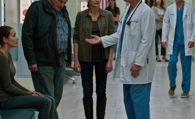 Isäni tiuskaisi tönäisten tuoliani jalallaan. “Hiljaa.” Siskoni hymyili, kun irvistin. Lääkäri astui sisään – ja huone muuttui. – Uutiset