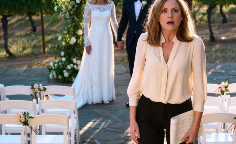 ”Hääharjoituksissani siskoni käveli sisään yllään hääpukuni, käsi sulhaseni käsivarrella. ’Yllätys, me karkaamme tänä iltana’, hän siristi äitini taputtaessa ja vieraiden tuijottaessa minua odottaen, että murentuisin. He luulivat, etten tiennyt salaisista sähköposteista, perutusta luvasta, nimissäni olevasta sopimuksesta. Laskin muistiinpanoni alas ja sanoin: ’Olen iloinen, että olette kaikki täällä, koska…’ – ja sitten otin puhelimeni esiin.”