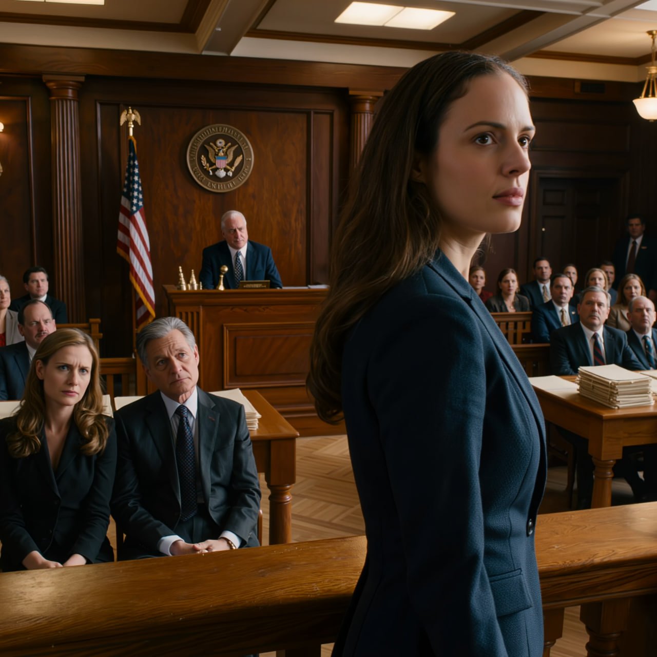 “Hän on vain hyödytön tyttö”, vanhempani sanoivat kaikkien oikeudessa läsnäolijoiden kuullen. Olin hiljaa ja annoin heidän jatkaa, kunnes tuomari kysyi heidän asianajajaltaan: “Ettekö todellakaan tiedä kuka hän on?” Asianajaja jähmettyi… vanhempieni omahyväiset hymyt katosivat, ja huone hiljeni. – Uutiset