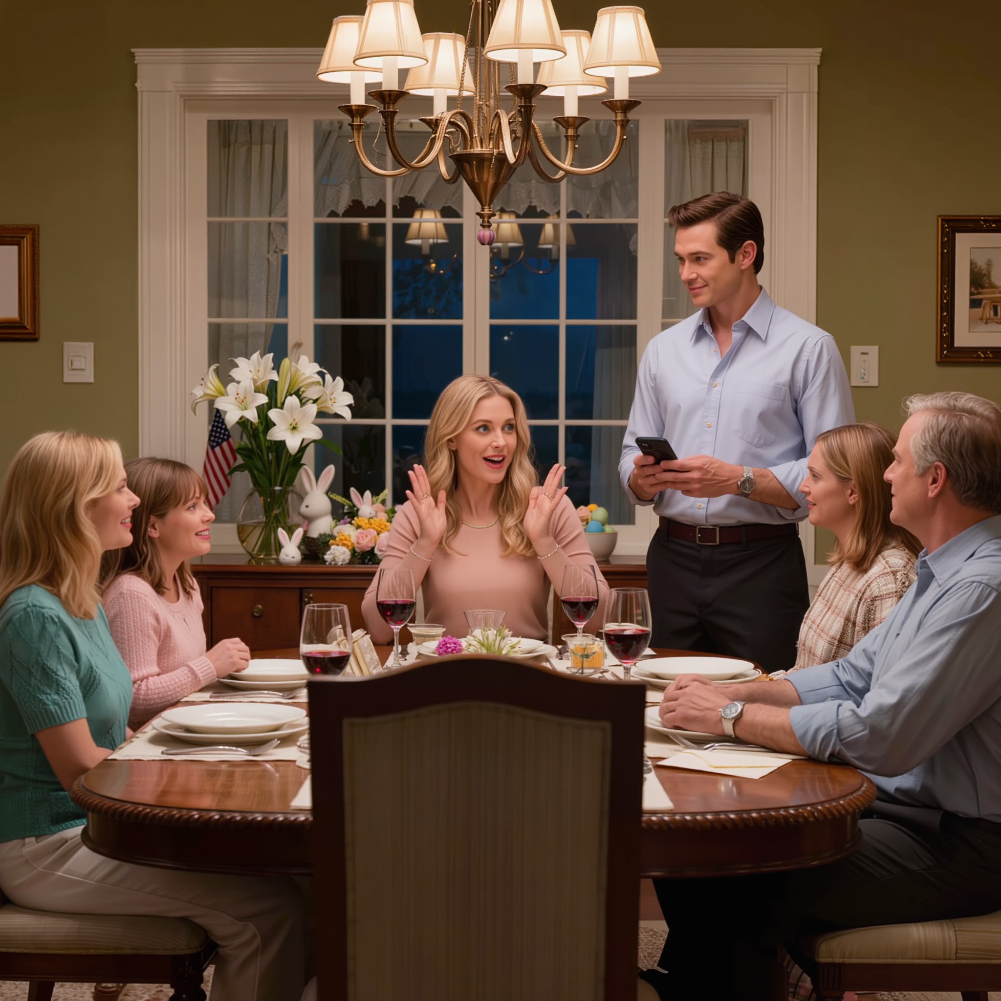 Isä sanoi, että he antoivat häärahani siskolleni, koska tämä “ansaitsi paremman päivän”, ja hän sanoi sen aivan kuin minun olisi pitänyt kiittää häntä. En itkenyt. Katsoin vain sulhastani. Hän nousi seisomaan, otti puhelimensa esiin ja kysyi rauhallisesti: “Haluatko minun selittävän, mitä oikeasti teen työkseni?” Siskoni hymy katosi välittömästi. – Uutiset