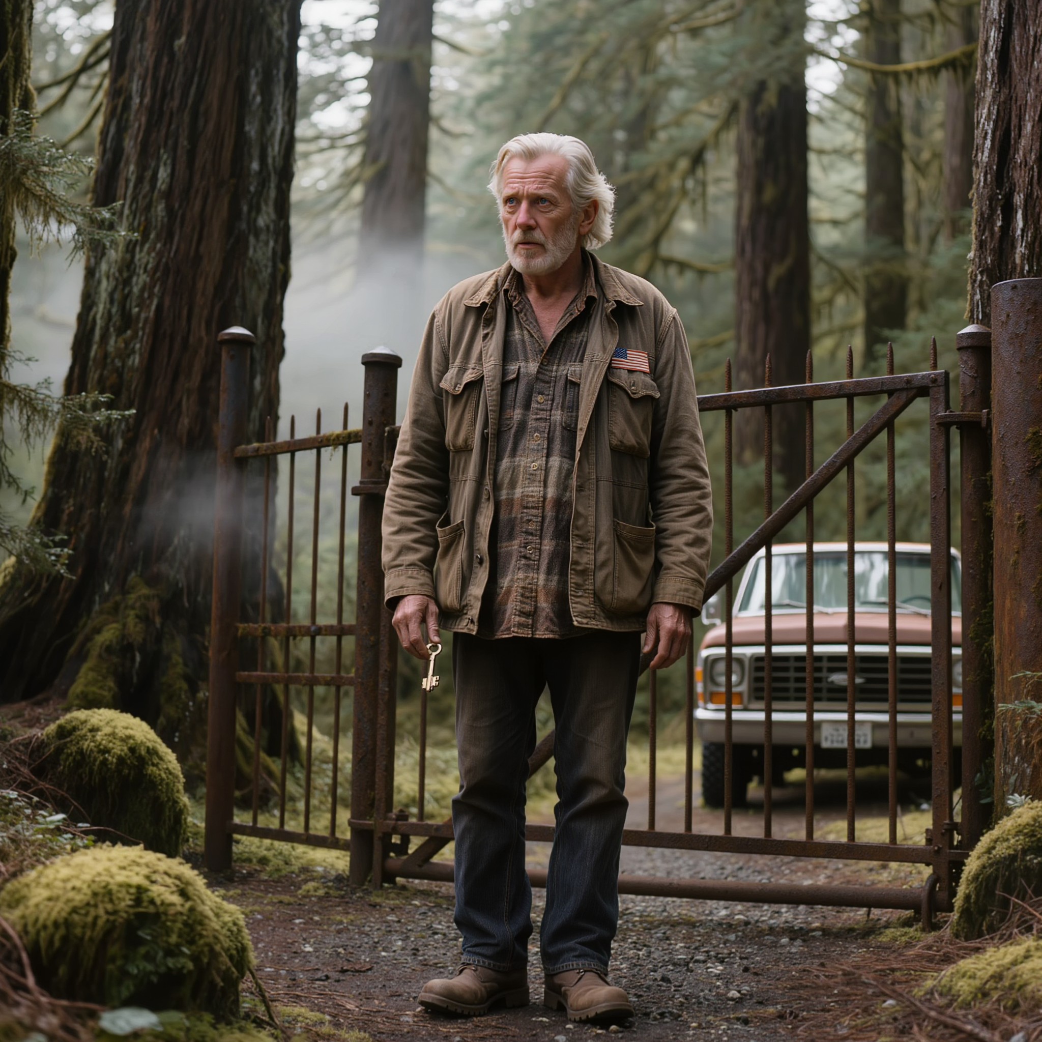 Vaimoni lähdettyä hänen lapsensa ottivat rahat, antoivat minulle ruosteisen avaimen ja lähettivät minut Tyynenmeren luoteisosaan, aivan kuin en olisi koskaan kuulunutkaan sinne.