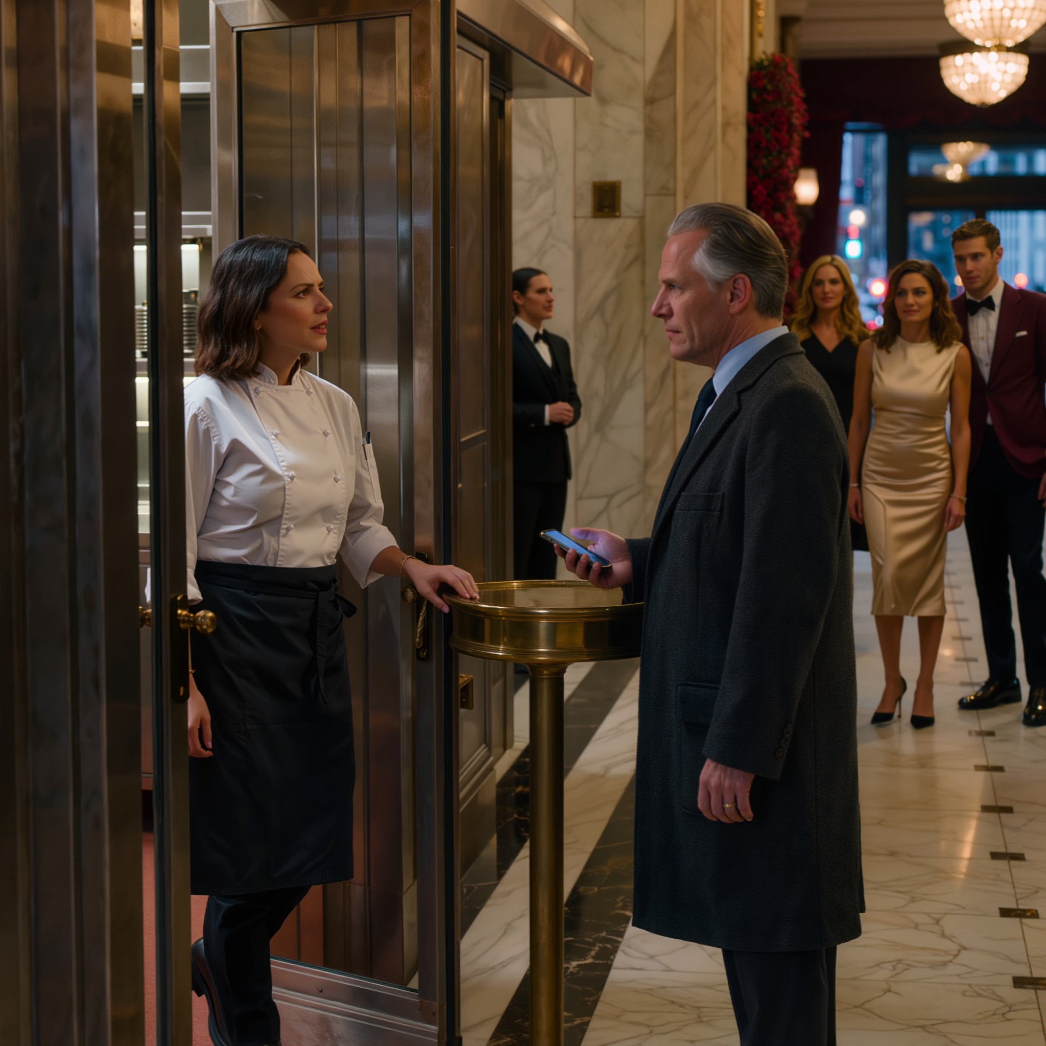 Hän lähetti minut koneen takaosaan ja vei sihteerinsä eteen, mutta kun laskeuduimme Chicagoon ja hän näki kuka käveli vierelläni, hänen ilmeensä sai jokaisen mailin lennosta tuntumaan erilaiselta.