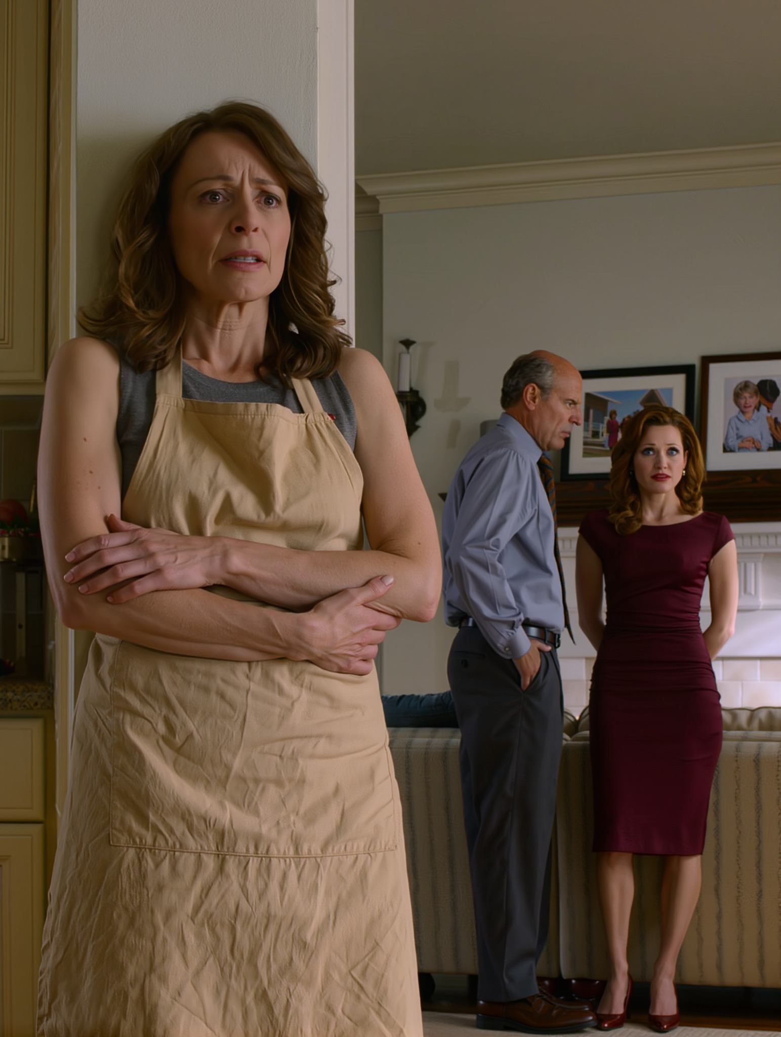 – Rahat ovat menneet, äiti. Siirsimme koko isän sinulle jättämän omaisuuden Patrickin tilille, Sarah sanoi sen irvistäen, aivan kuin hän olisi kerskunut, ei tunnustanut. Olimme olohuoneessani hiljaisessa amerikkalaisessa lähiössä, ja oma tyttäreni puhui rauhallisella ja huolettomalla tavalla kuin joku tilaisi kahvia, kun Patrick – hänen uusi aviomiehensä – istui sohvallani kuin se olisi hänen, katseensa liukui kotini yli aivan kuin hän olisi jo hinnoitellut jokaisen sentin siitä. – Sinun olisi pitänyt olla parempi anoppi, hän lisäsi suloisesti. – Uutiset