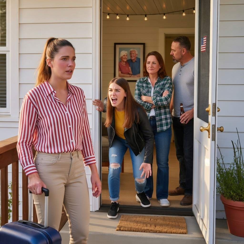 W każde święta odwiedzałem dziadków i w tym roku postanowiłem spłacić ich dom w prezencie. Kiedy przekazałem im tę nowinę podczas rodzinnego obiadu, okazali radość, jakiej nigdy wcześniej nie widziałem, co sprawiło mi największą radość. Ale kiedy wróciłem w następnym roku i zapukałem do drzwi, żeby ich zaskoczyć, zobaczyłem, jak moja siostra otwiera i krzyczy: „Czego tu chcecie?”. Zapytałem: „Gdzie są moi dziadkowie?”. Moja mama krzyknęła z tyłu: „Och, znudziliśmy się nimi, więc zostawiliśmy ich w domu opieki. Poza tym twoja siostra chciała dom dla siebie, więc po prostu spadaj”. Tata dodał: „Byli za dużo pracy”. Pobiegłem do każdego domu opieki, ale ku mojemu szokowi, znalazłem ich w szpitalu. Kiedy lekarz powiedział mi, co znaleźli w raporcie, wtedy postanowiłem dać im wszystkim popalić.