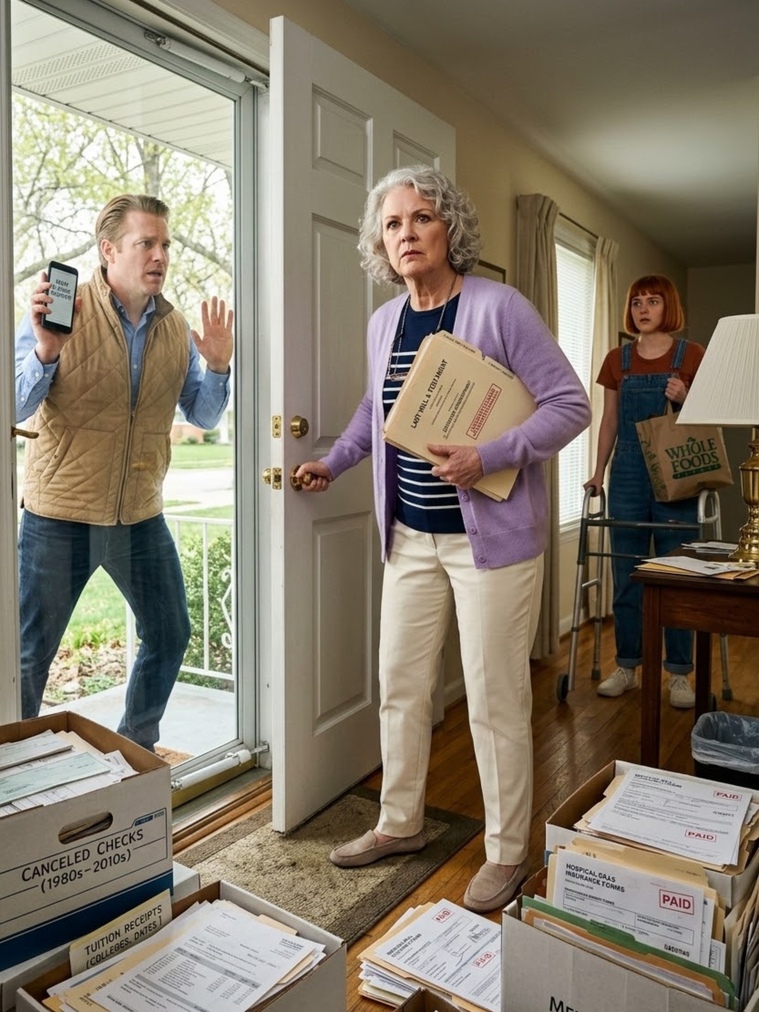 KUN PANKKINI SOITTI JA KERTOI, ETTÄ OMA POIKANI OLIVAT KÄVELLEET SISÄÄN VÄÄRENNETTYJEN PAPEREIDEN KANSSA, JOTKA VÄITTÄISIVÄT MINULLA VARHAISVAIHTOISTA DEMENTIAA JA ETTÄ EN ENÄÄ KELPOISIN HALLITSEMAAN OMAA RAHAANI – Uutiset