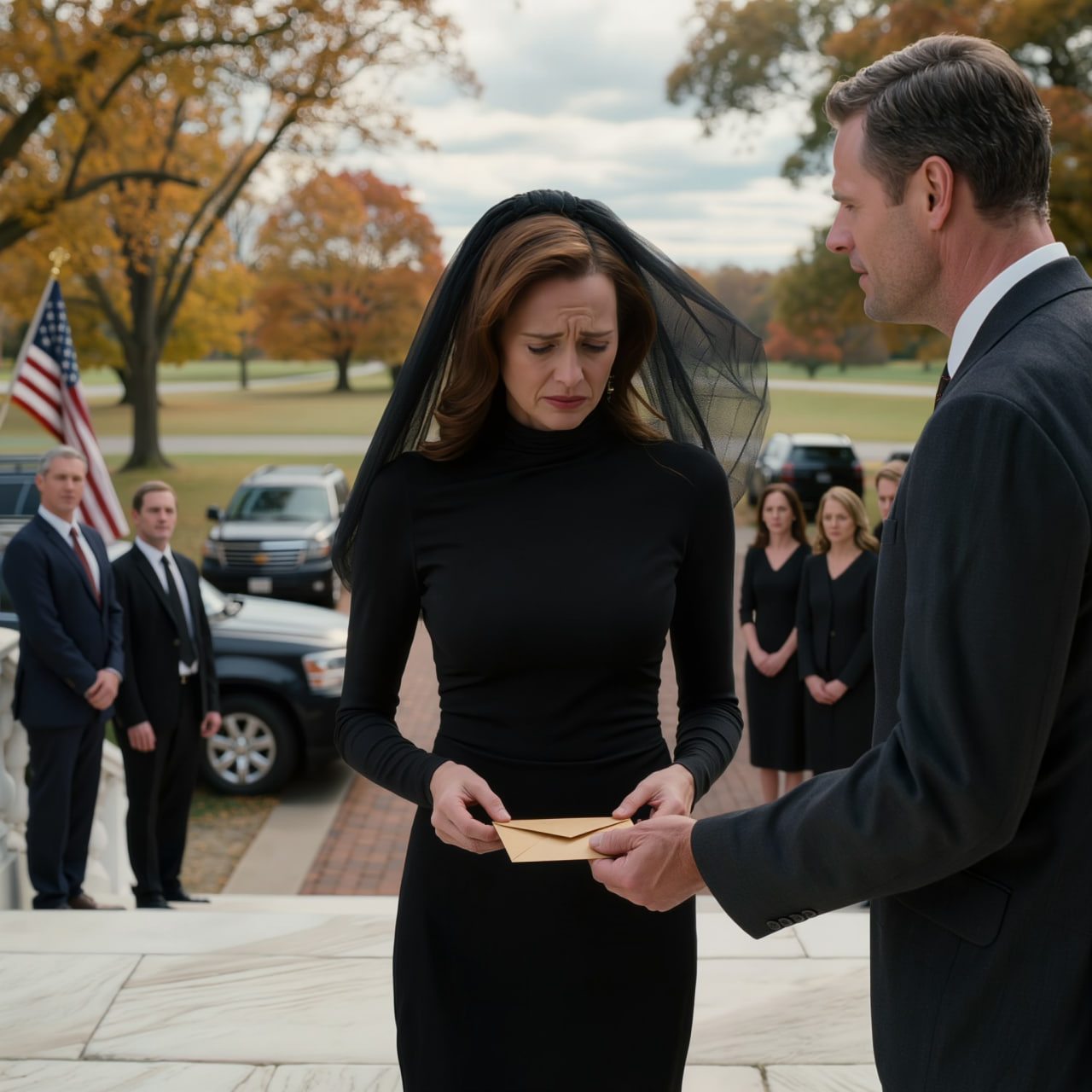 Heti mieheni hautajaisten jälkeen hänen avustajansa lähestyi yhtäkkiä minua ja antoi hiljaa käteeni sinetöidyn keltaisen kirjekuoren. Hän kuiskasi: “Avaa se itse. Ja kuuntele… älä kerro kenellekään perheessäsi.” Seisoin siinä pitäen kädessäni ainoaa esinettä, jonka näkemiseen mieheni ei näyttänyt luottavan hänen poismenonsa jälkeen. – Uutiset