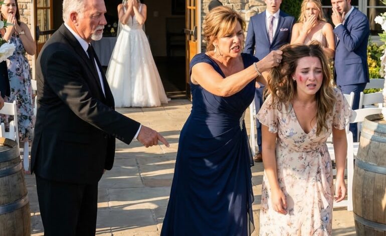  Siskoni häissä äitipuoleni esti oven ja sihahti: “Et pilaa tätä päivää.” Muutamaa sekuntia myöhemmin hän nykäisi hiuksistani ja läimäisi minua kaikkien edessä. Olin yhä shokissa, kun isäni osoitti lattiaa ja sanoi: “Polvistu ja pyydä häneltä anteeksi.” Kävelin ulos sanomatta sanaakaan… mutta ennen auringonlaskua he soittivat minulle kuin heidän henkensä riippuisi siitä.