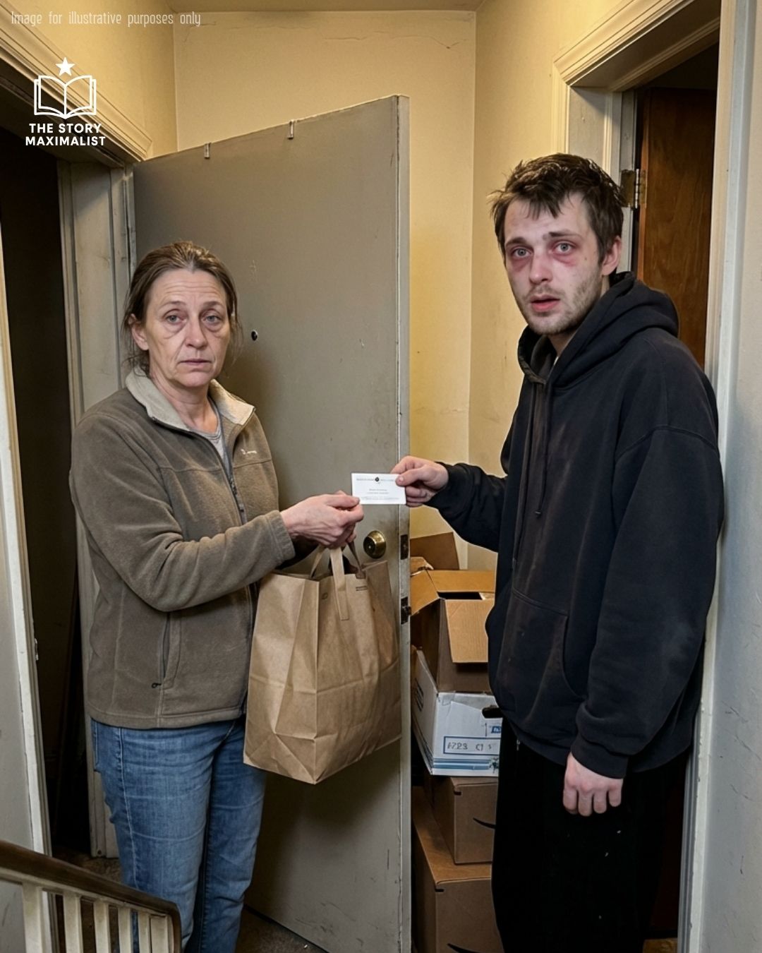 Da Mercy åpnet døren, hadde stoltheten endelig ingen steder å gjemme seg – Tatticle