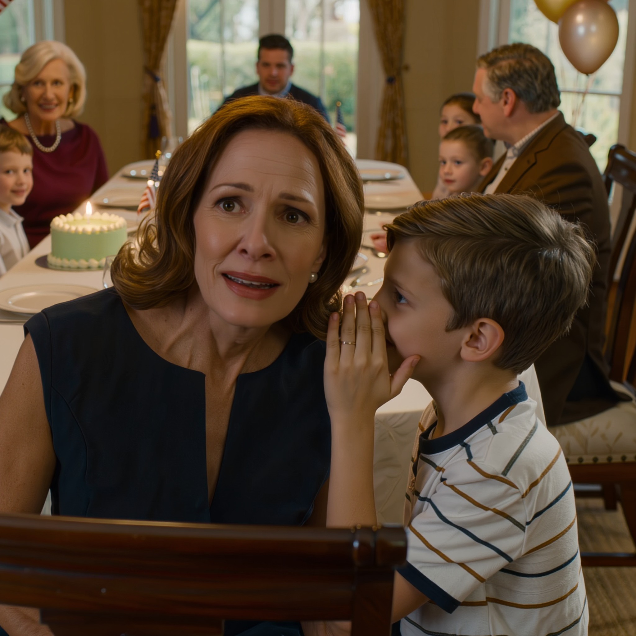 Siskoni ja hänen miehensä olivat äitini 85-vuotissyntymäpäivien järjestäjiä. Luulin, että ne olivat vain tavalliset syntymäpäiväjuhlat. Mutta kun olimme lähdössä, poikani nojautui eteenpäin ja kuiskasi: “Hae laukkusi. Meidän täytyy lähteä nyt.” Luulin hänen ylireagoivan, kunnes hän lukitsi auton ovet ja sanoi hiljaa: “Jokin on vialla.” Kymmenen minuuttia myöhemmin… – Uutiset