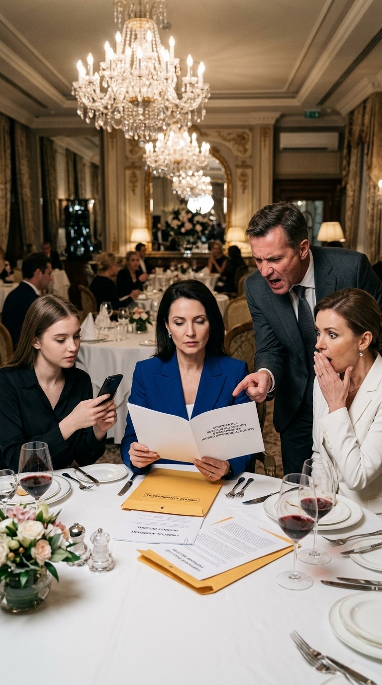 Moi rodzice przesunęli po stole list z wyrzeczeniem się i czekali, aż się załamię, podczas gdy moja siostra potajemnie to wszystko filmowała. Przeczytałam każde słowo, uśmiechnęłam się, sięgnęłam po swoją kopertę i pomyślałam: Chcieli mojego załamania. Nie byli przygotowani na moją zemstę.