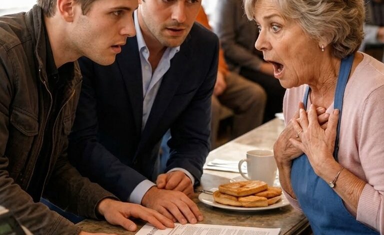 Ostatniego dnia w mojej kawiarni weszło dwóch nieznajomych z prawnikiem i powiedziało: „Zawdzięczamy ci życie”. Myślałem, że trafili na niewłaściwą kobietę – dopóki nie przypomnieli mi, kim byli: dwoma bezdomnymi chłopcami, których nakarmiłem w 1997 roku. Wtedy całe miasto przestało oddychać.