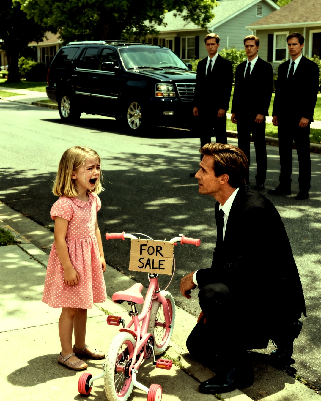 Mała dziewczynka sprzedała swój rower, aby jej mama miała co jeść, a potem boss mafii odkrył, kto ukradł im wszystko.