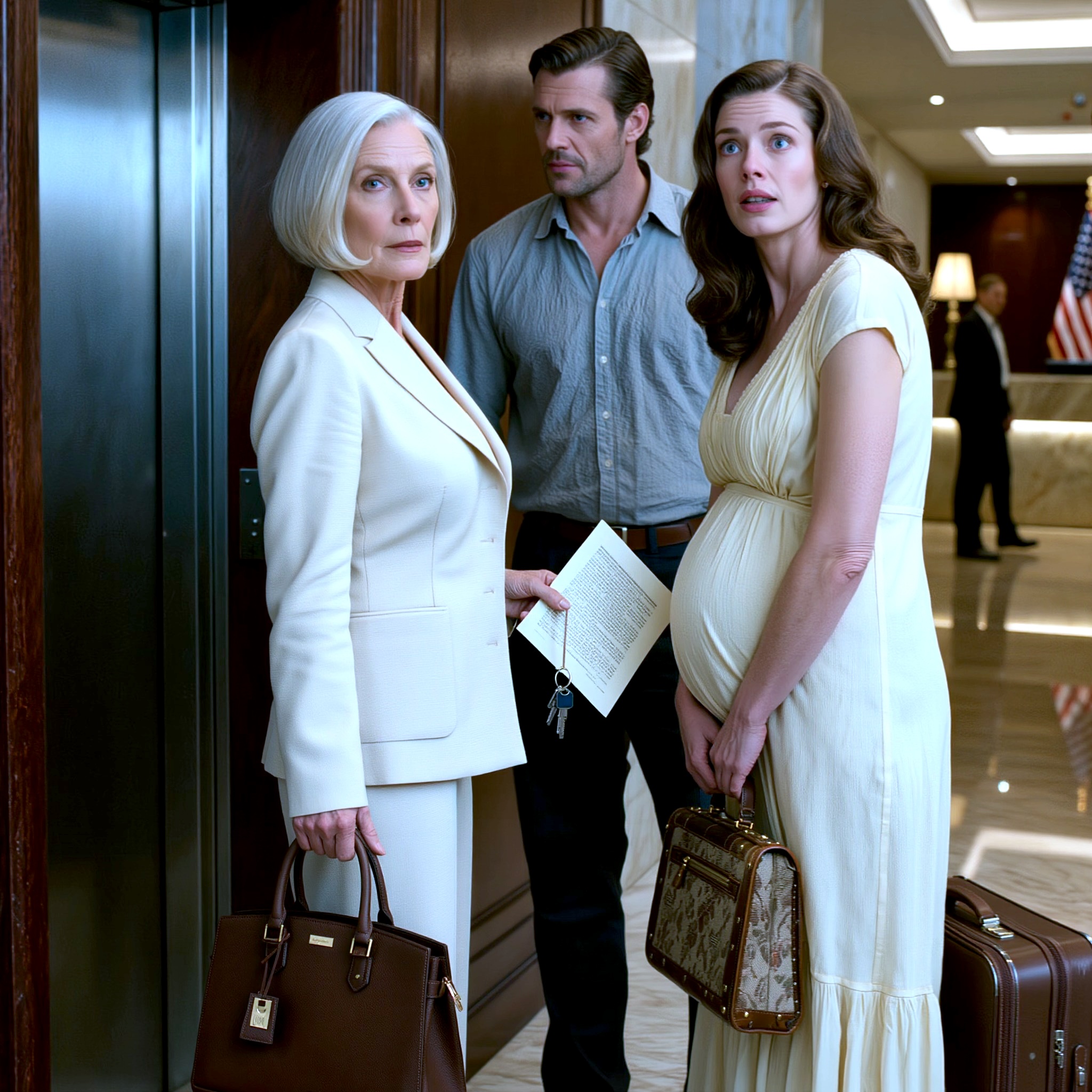 „Słyszeliśmy, że kupiłeś penthouse. Przyjechaliśmy, żeby z tobą zamieszkać i zawrzeć pokój” – powiedzieli mój syn i synowa w moich drzwiach. Ale kiedy weszli do penthouse’u, zatrzymali się w pół kroku, widząc, co czekało w środku…