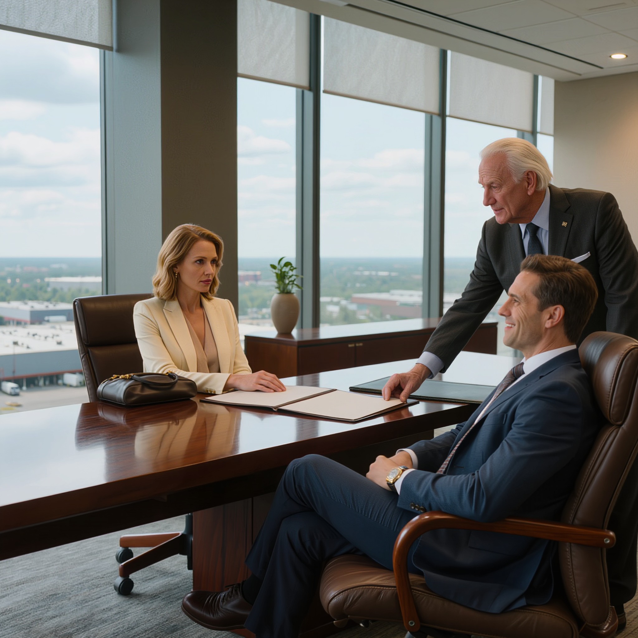 Faren min overlot firmaet jeg hadde bygget opp til min inkompetente bror Kevin og ba meg akseptere lederskapet hans eller dra.