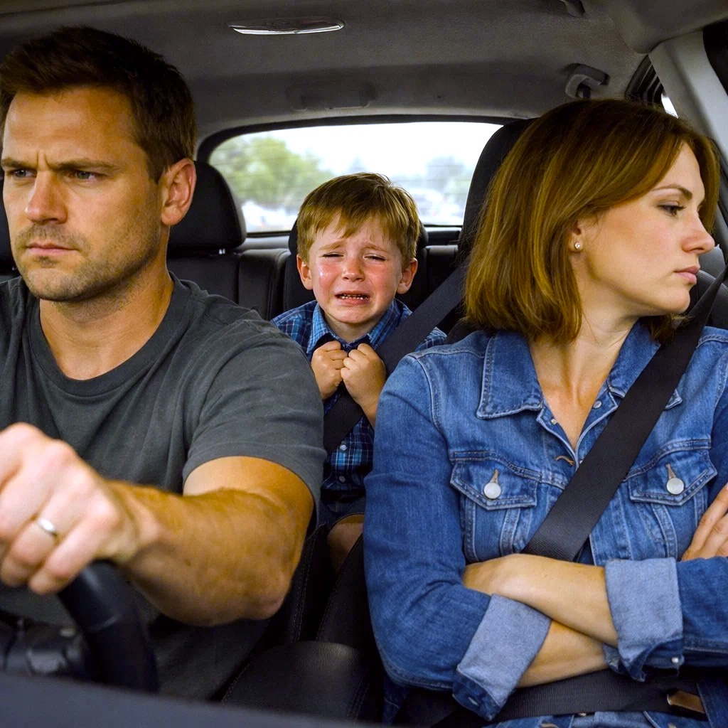 Mój syn płakał przez całą drogę do domu babci. „Tato, proszę, nie zostawiaj mnie tu” – błagał. Moja żona warknęła: „Traktujesz go jak dziecko”. I tak go zostawiłem.